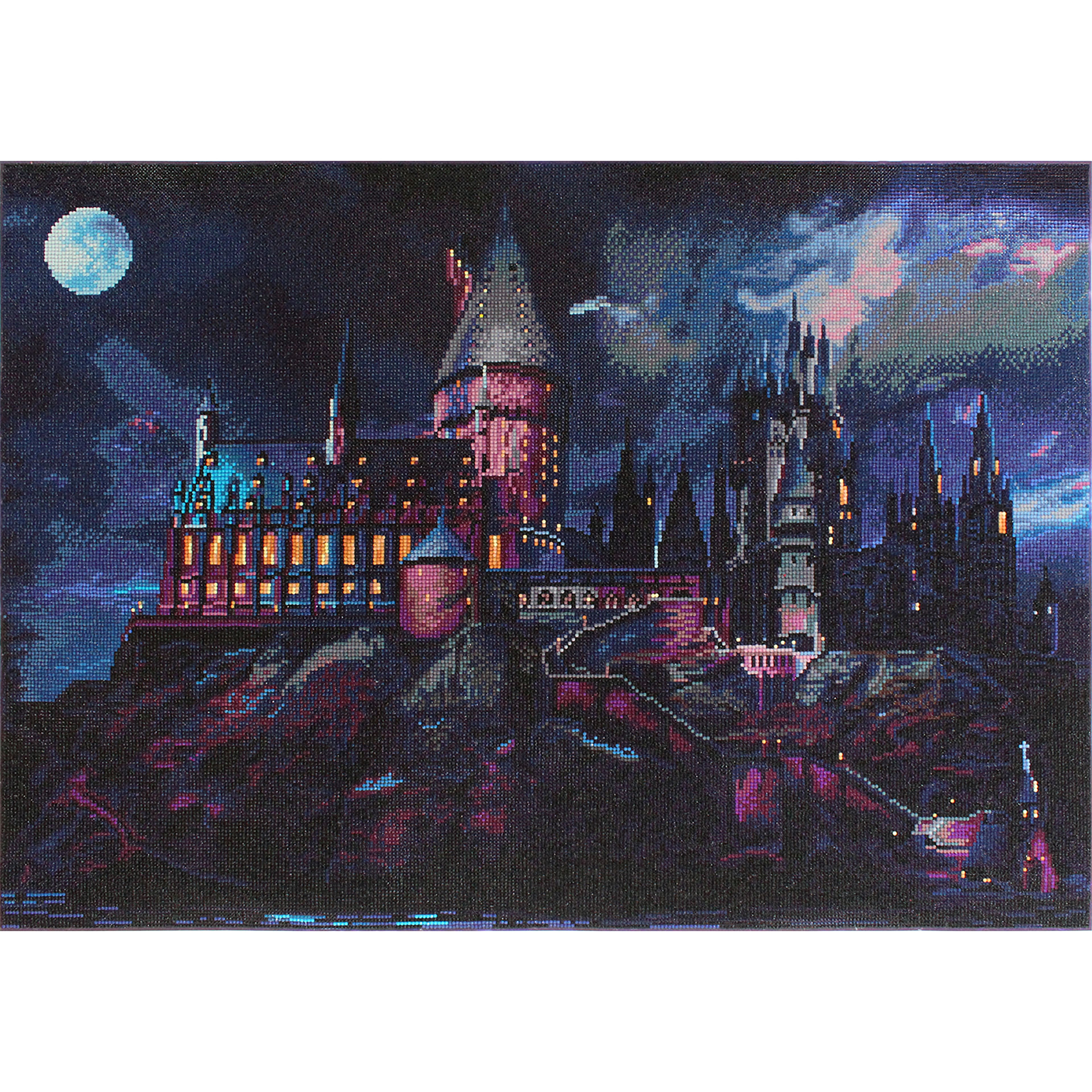 Camelot® Dots Pro Hogwarts at Twilight Diamond Art Kit