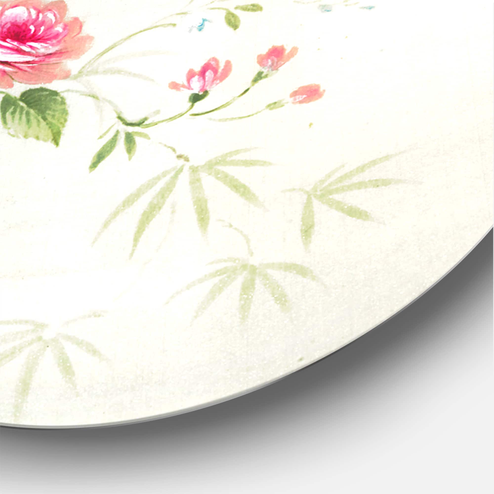 Designart - Retro Drawing of Flowers II