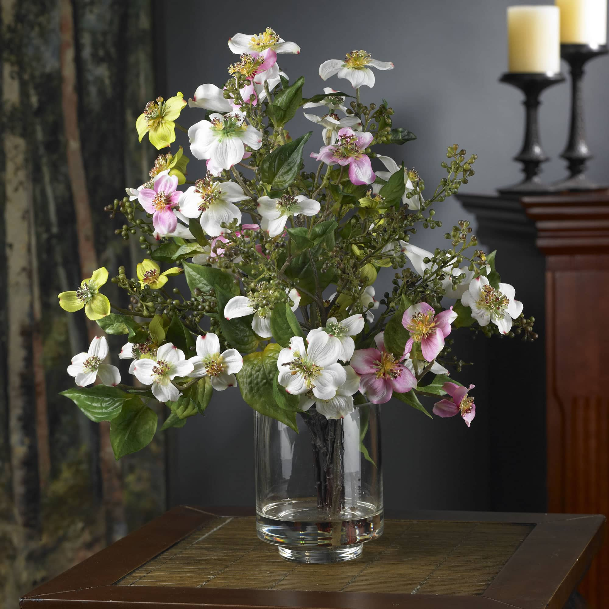 15&#x22; Dogwood Arrangement in Vase