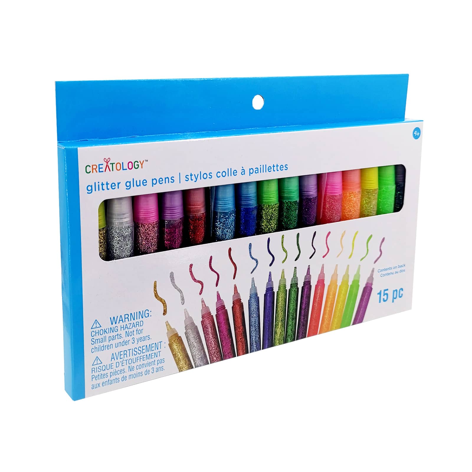 Pop! Glitter Glue Pens Bright 6pk - Kids Craft Basics - Kids