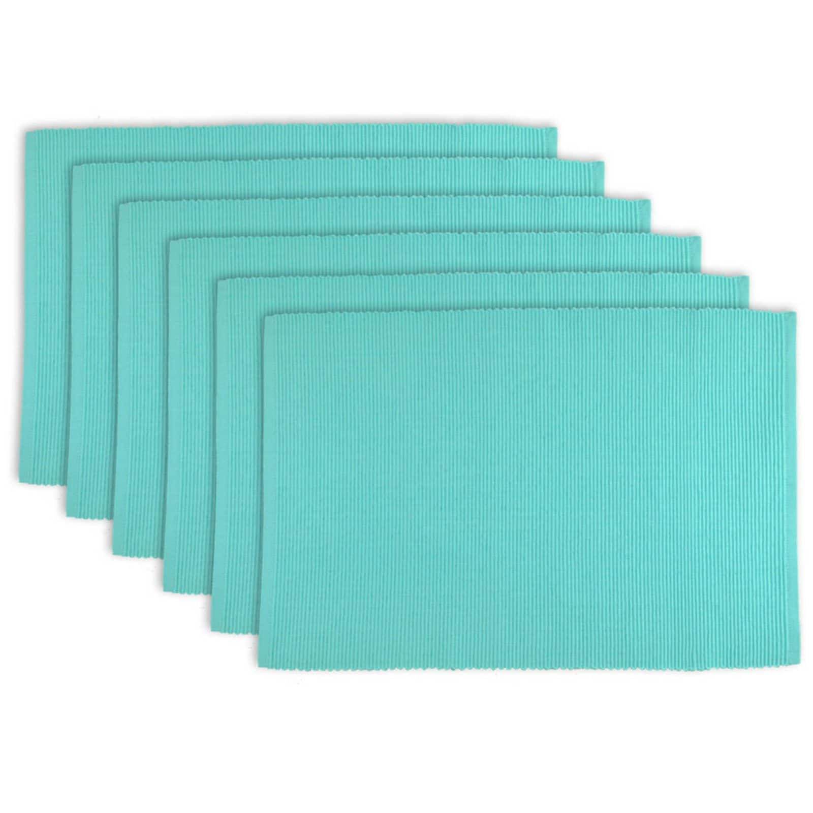 DII® Ribbed Cotton Placemats