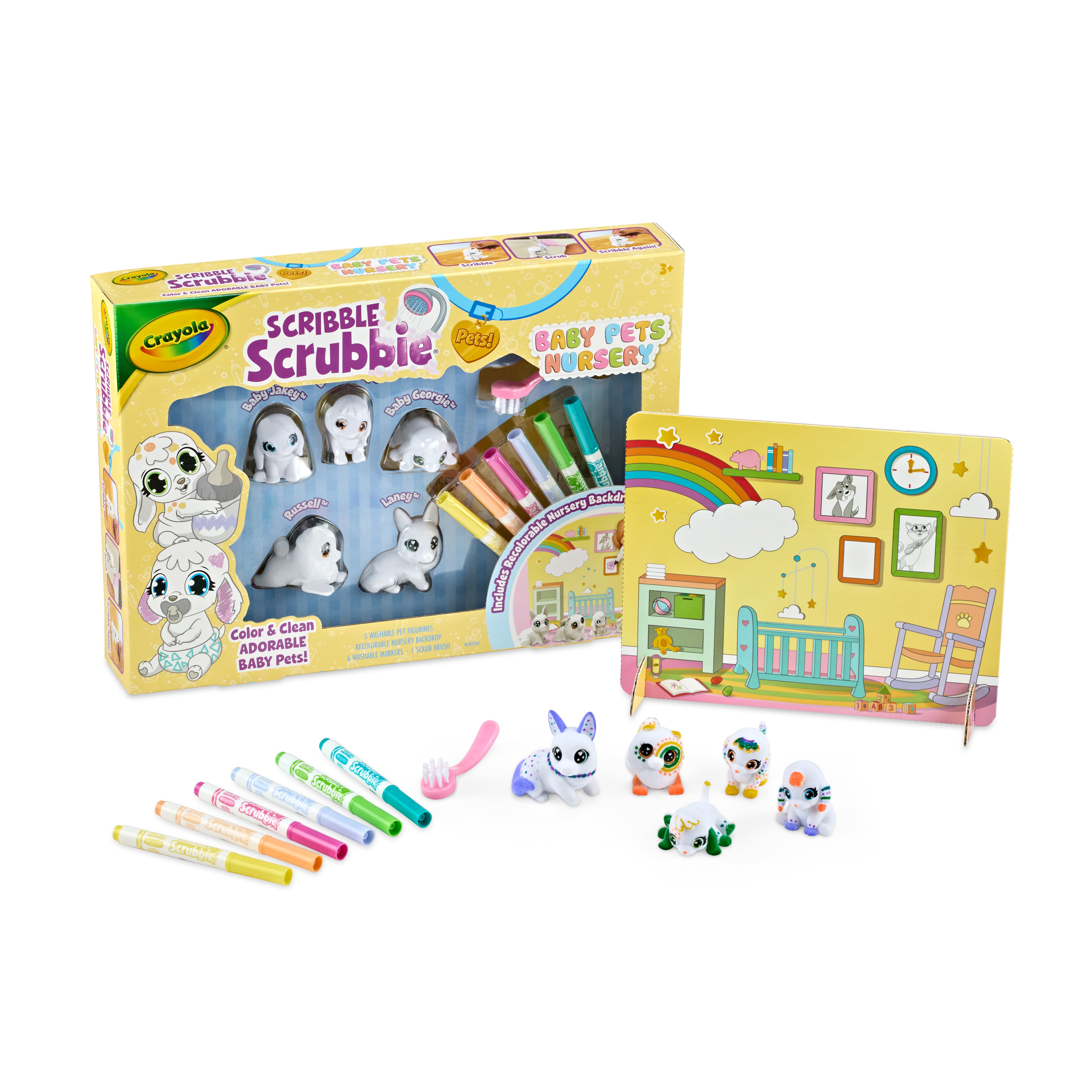 Crayola&#xAE; Scribble Scrubbie Baby Pets Nursery
