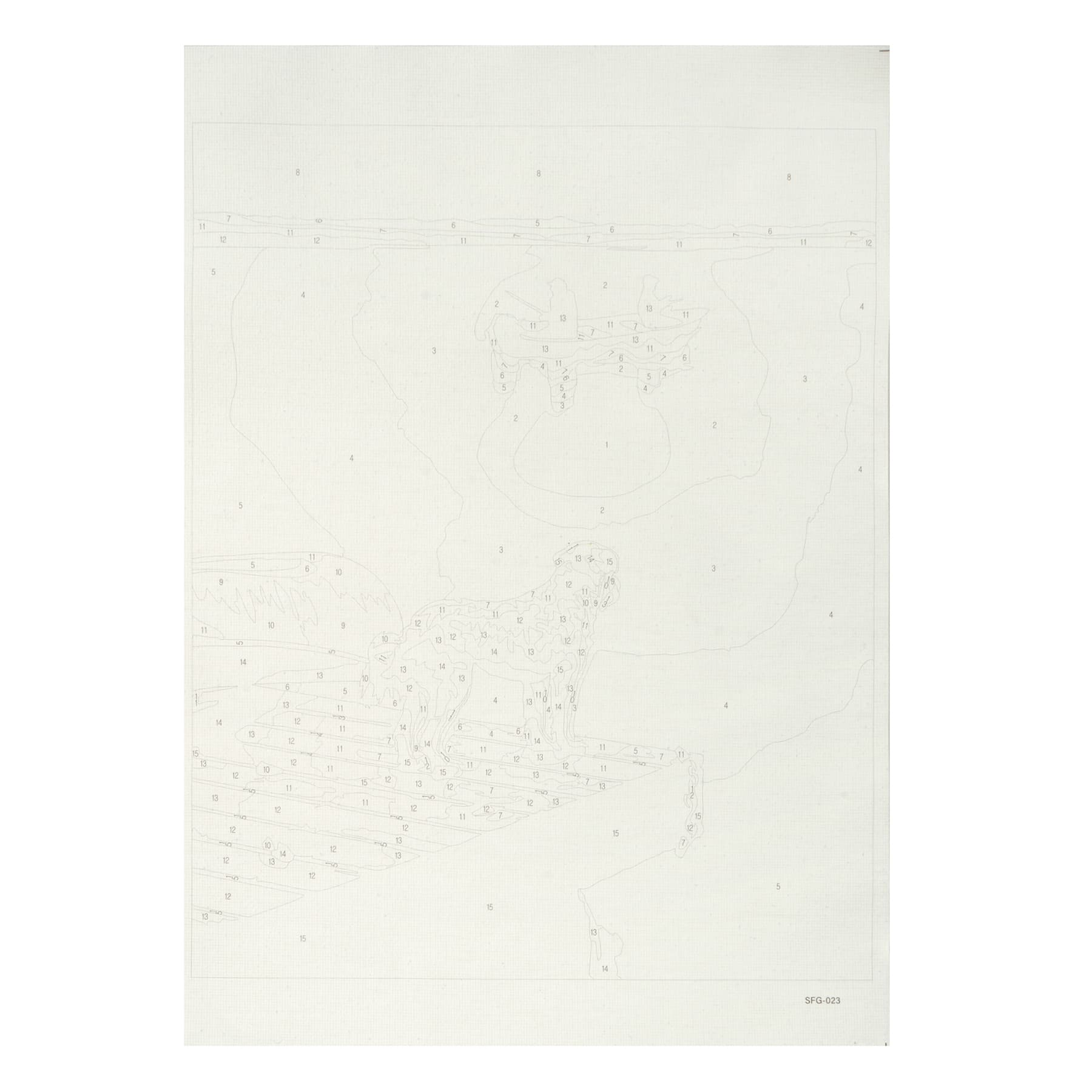 8" x 10" Fishing Paint-by-Number Kit by Artist's Loft®