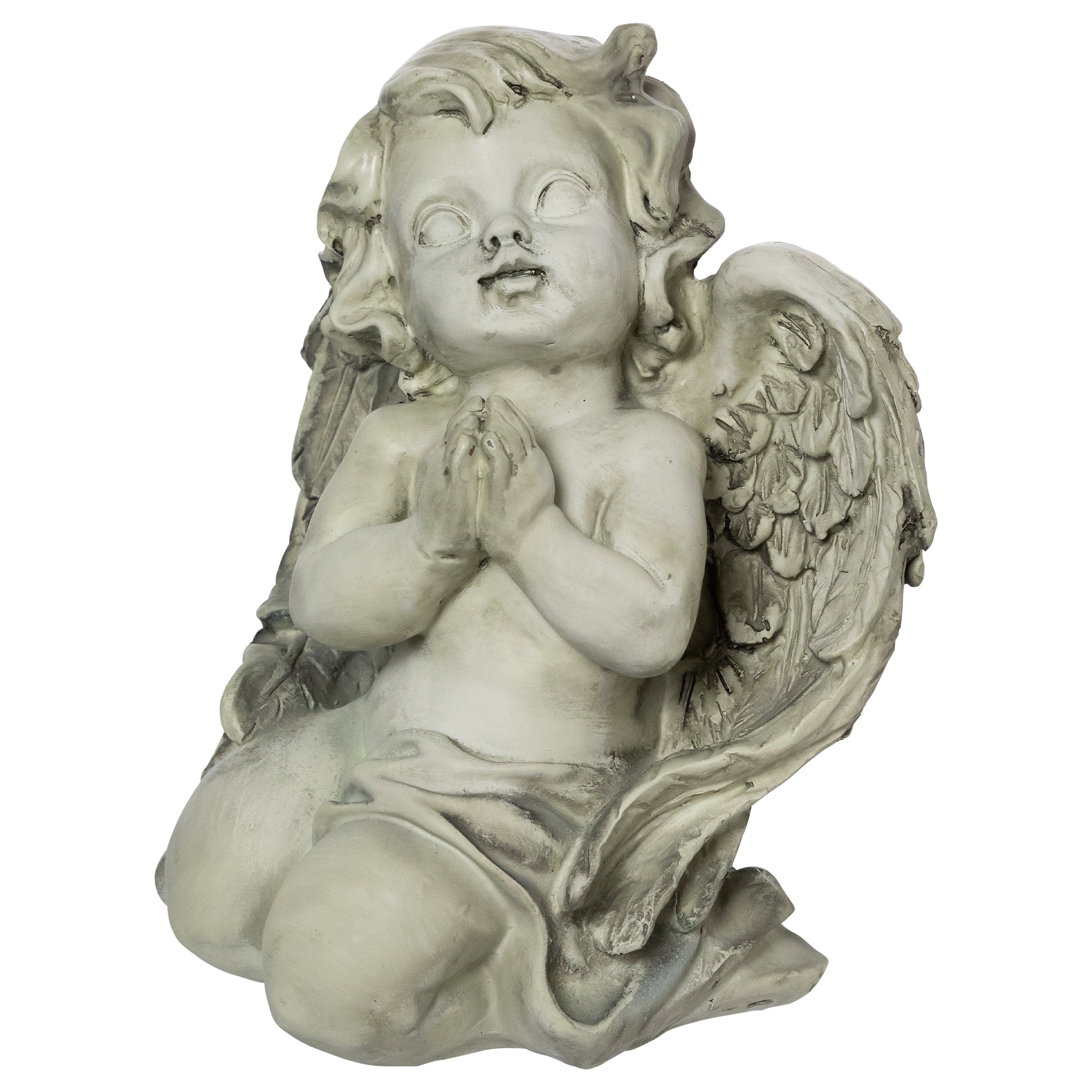 6" Heavenly Gardens Praying Cherub Angel Outdoor Garden Statue
