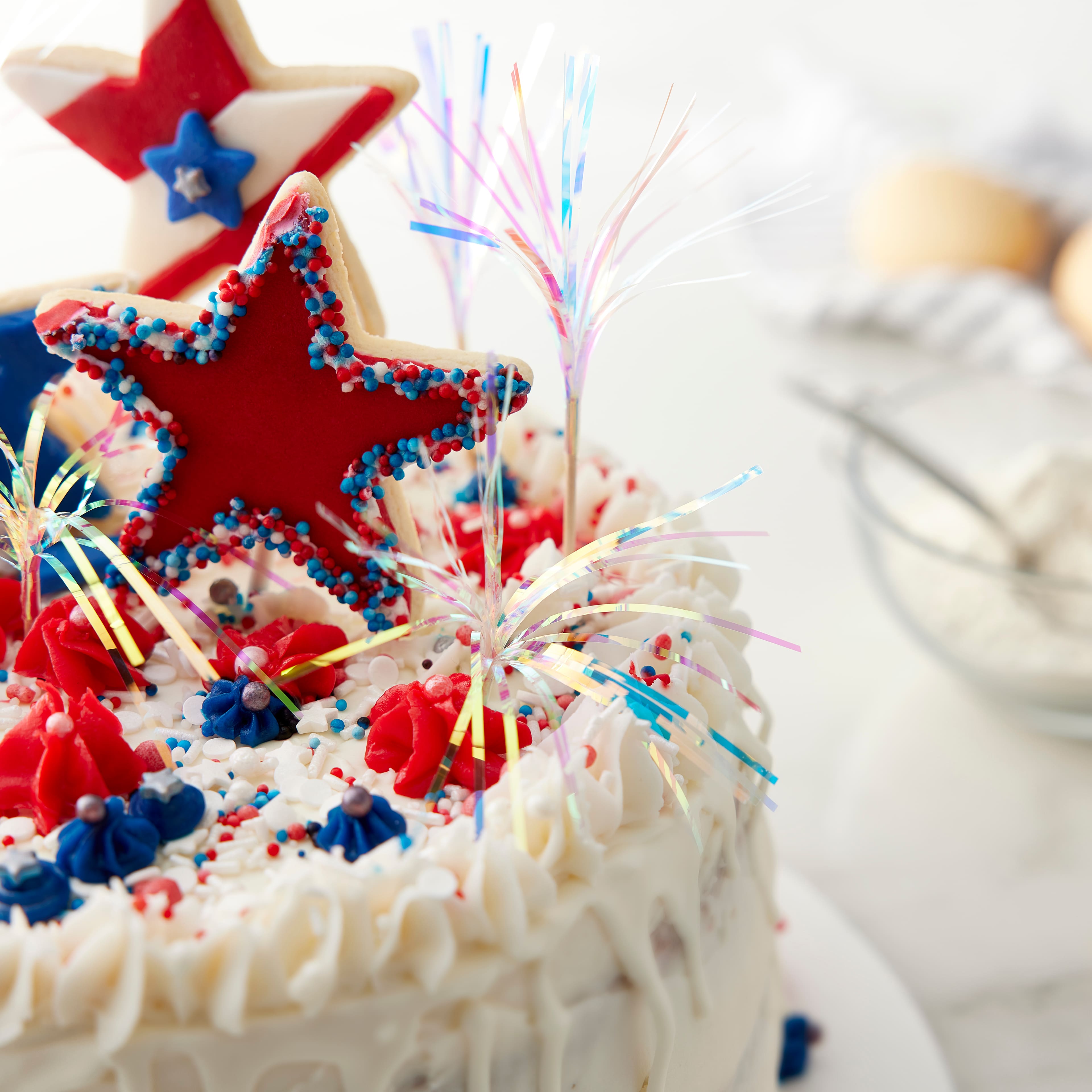 12 Packs: 12 ct. (144 total) Burst Cupcake Topper by Makery®