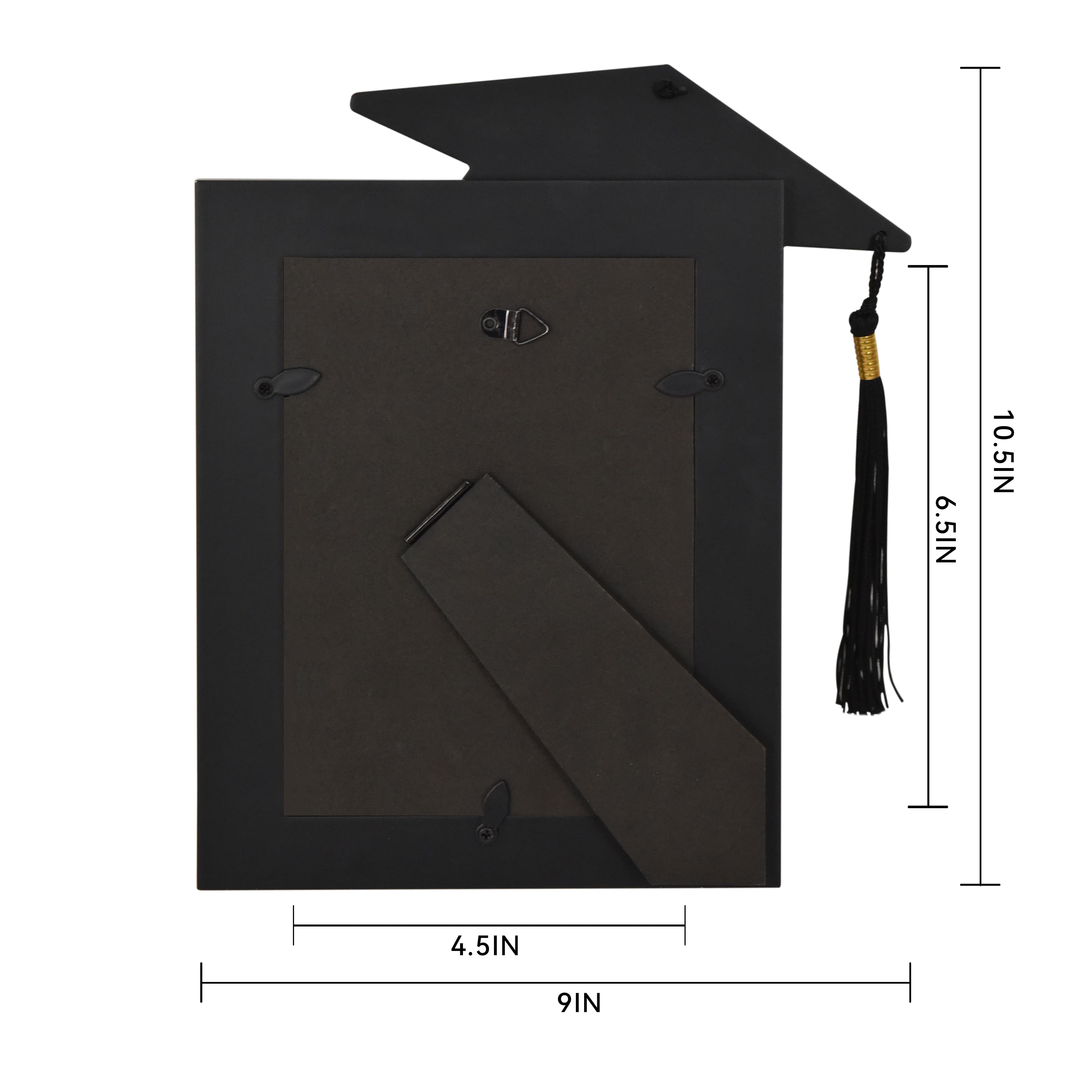 Graduation&#x2122; 5&#x22; x 7&#x22; Black Graduation Cap Frame by Studio D&#xE9;cor&#xAE;