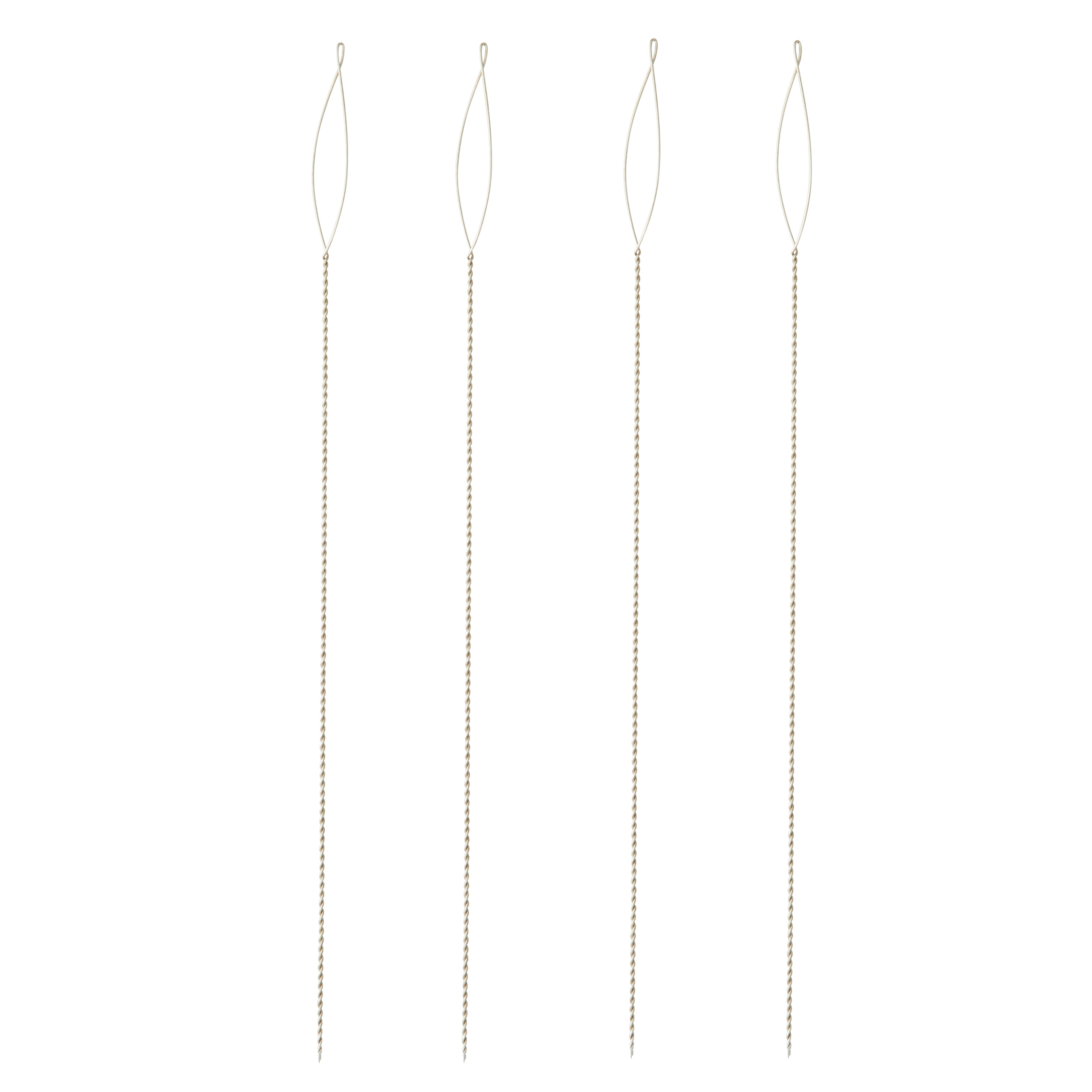 9 Packs: 4 ct. (36 total) Beadalon® 2.5" Collapsible Eye Needles