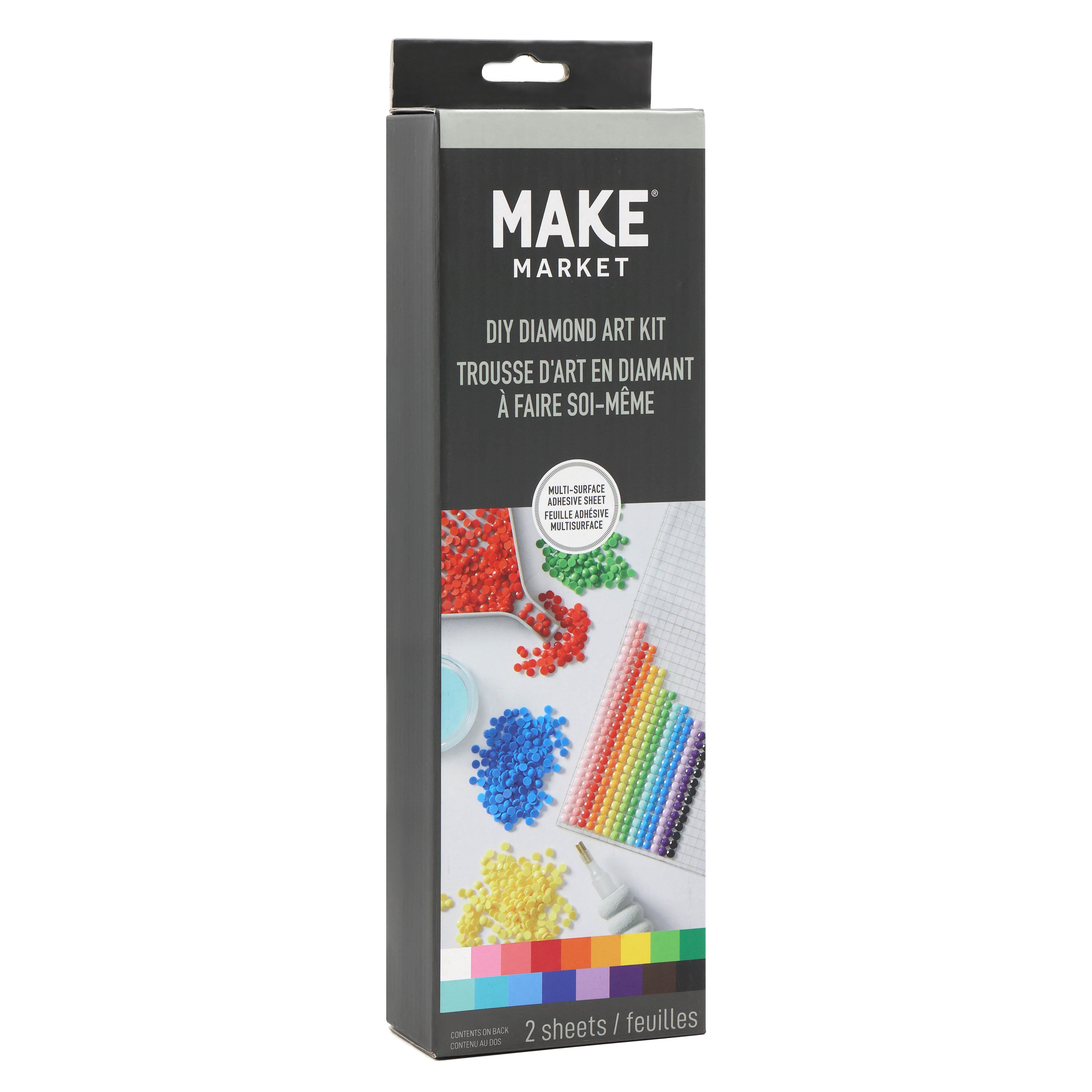 Rainbow DIY Diamond Art Kit Paint by Make Market | Michaels