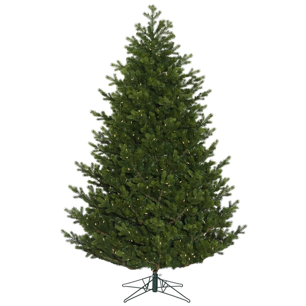 7.5ft. Pre-Lit Eagle Fraser Full Artificial Christmas Tree, Warm White Dura-Lit&#xAE; LED Lights