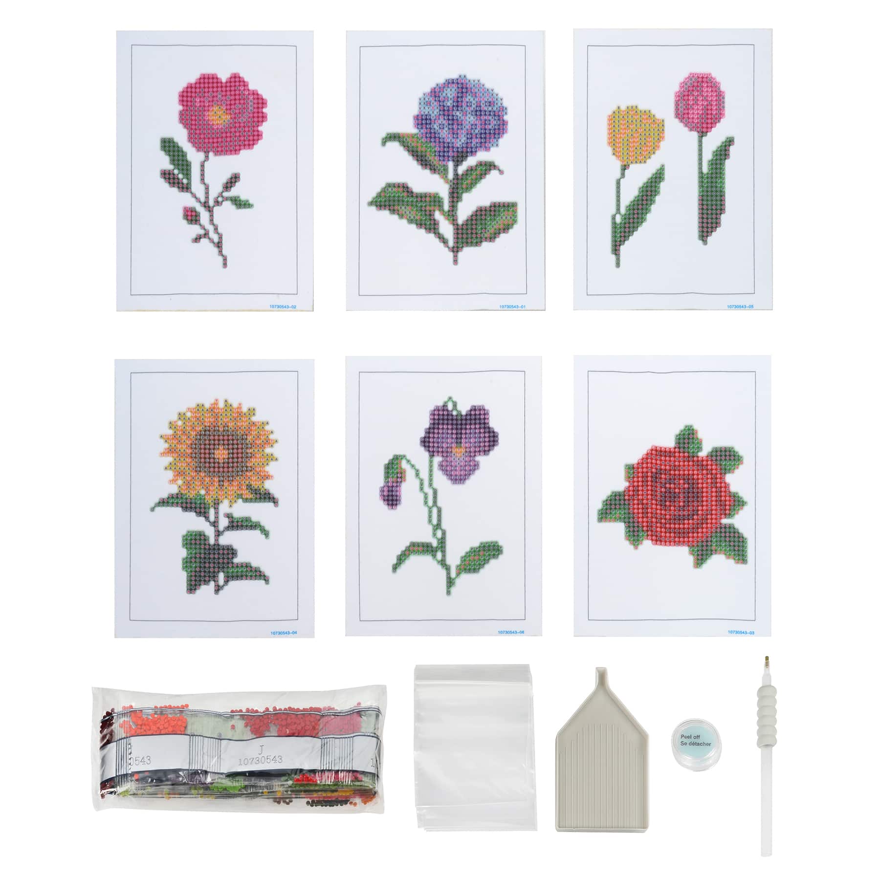 Flowers Diamond Art Kit by Make Market&#xAE;