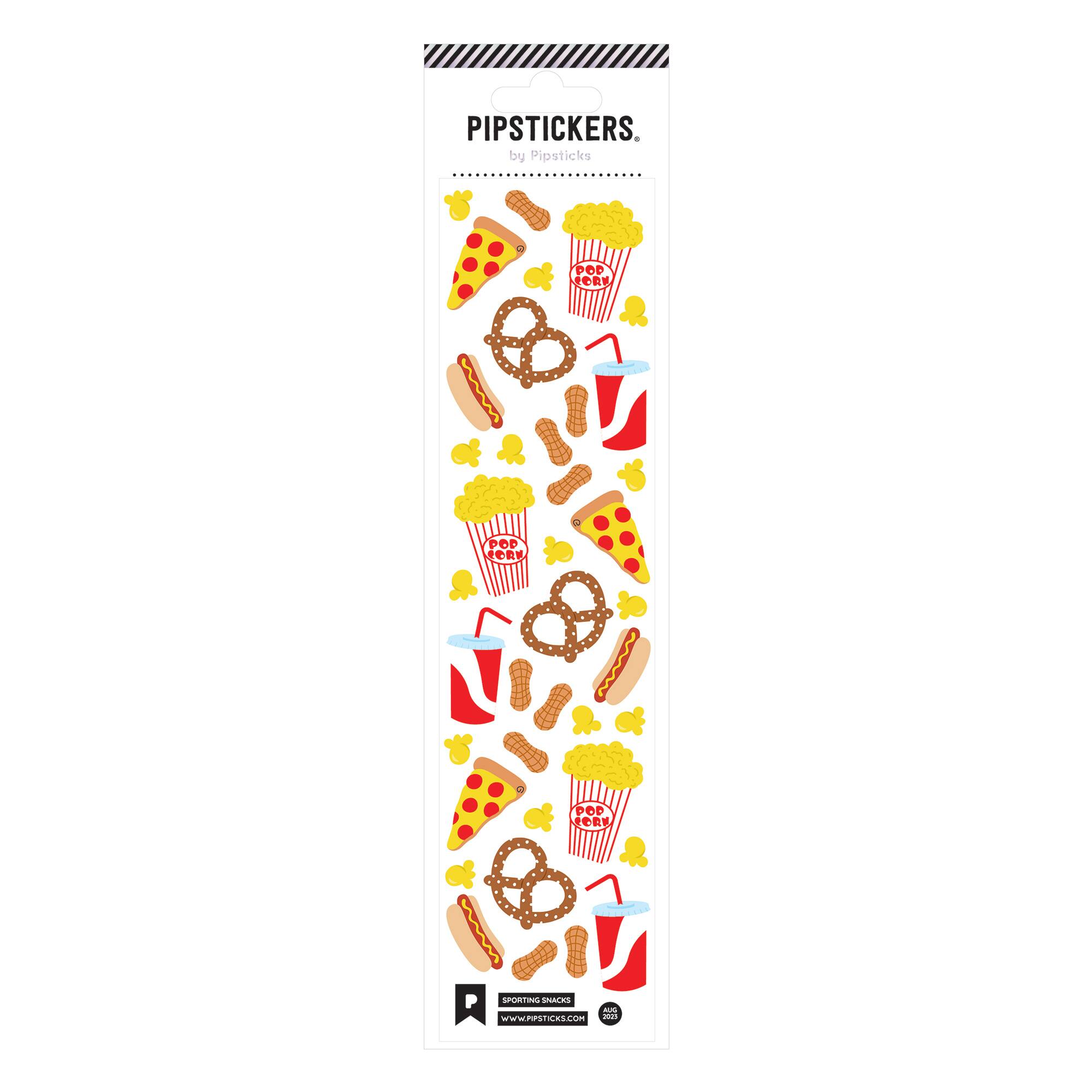 Pipstickers&#xAE; Sporting Snacks Stickers