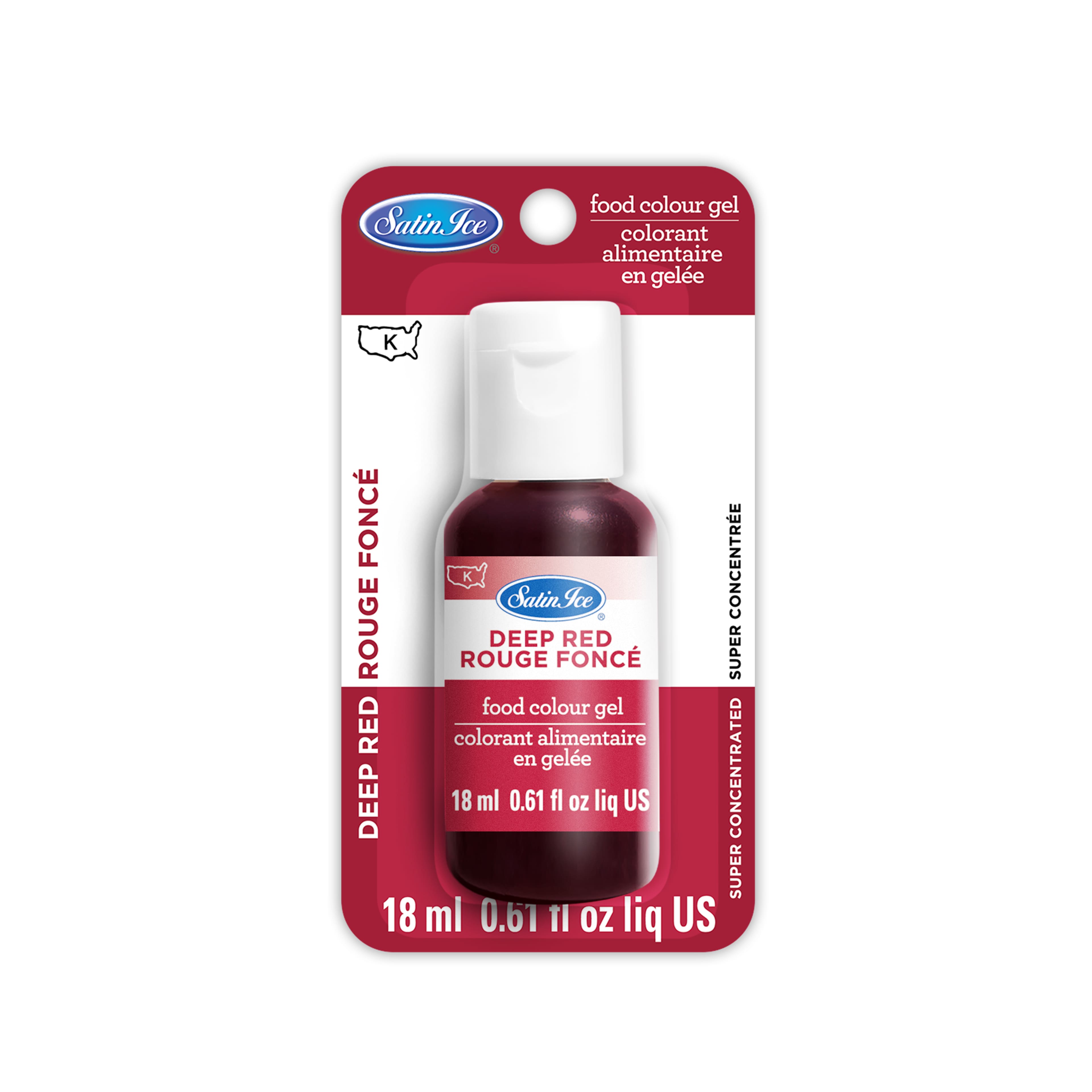 Colorant alimentaire en gelée de Satin Ice, 18 ml