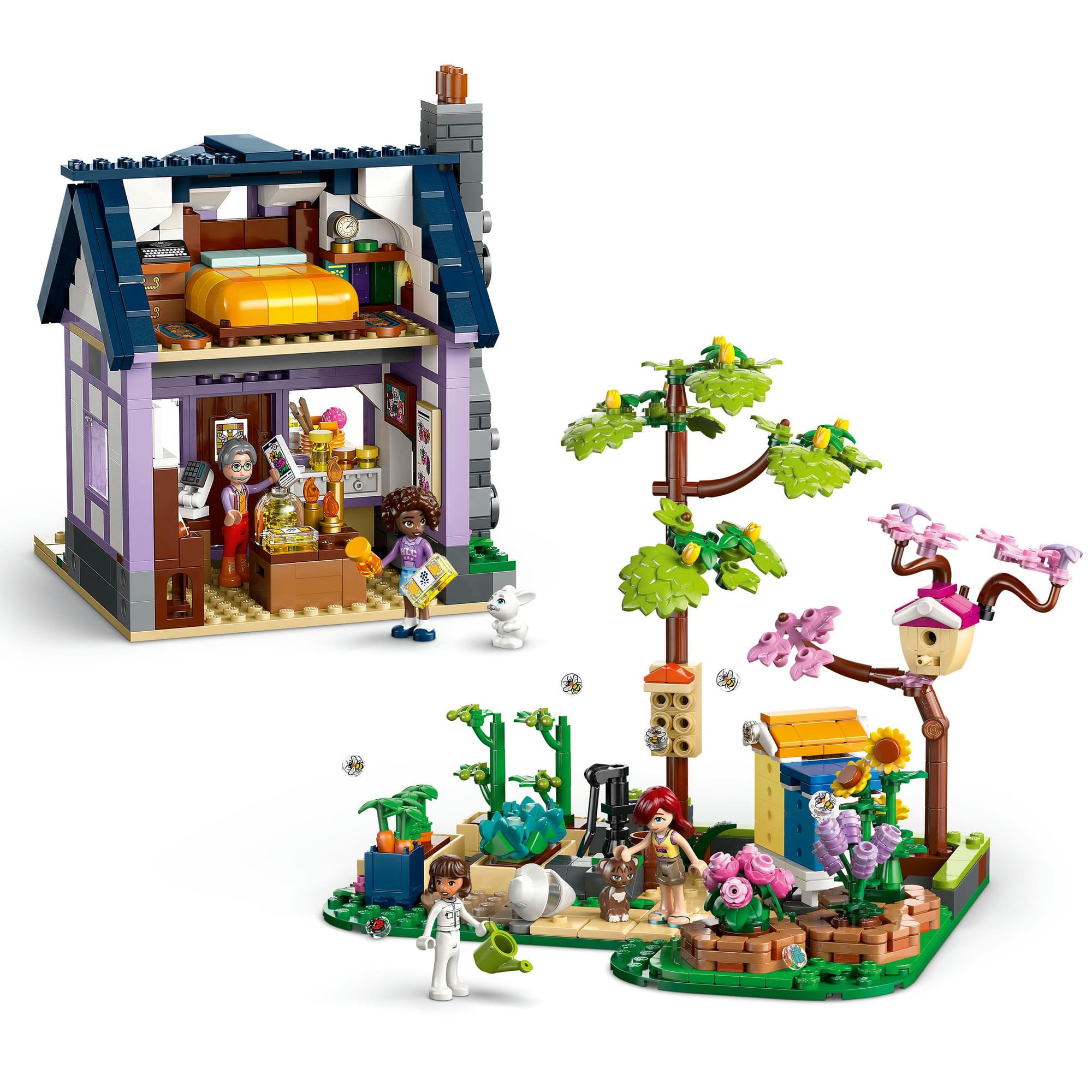 LEGO® Friends Beekeepers’ House and Flower Garden Building Kit 42669