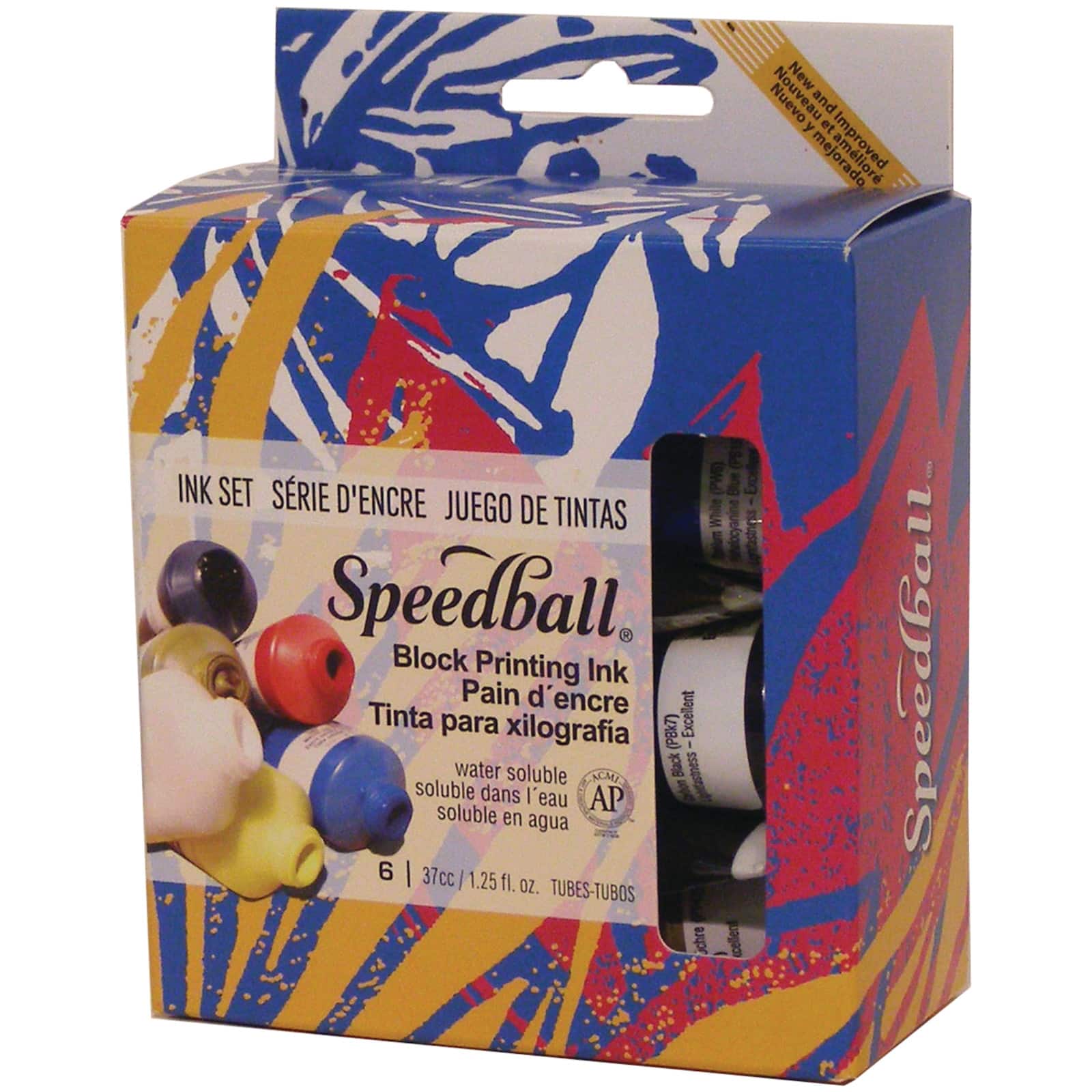 Speedball Block Printing Ink - Oil Based - 1.25 oz.