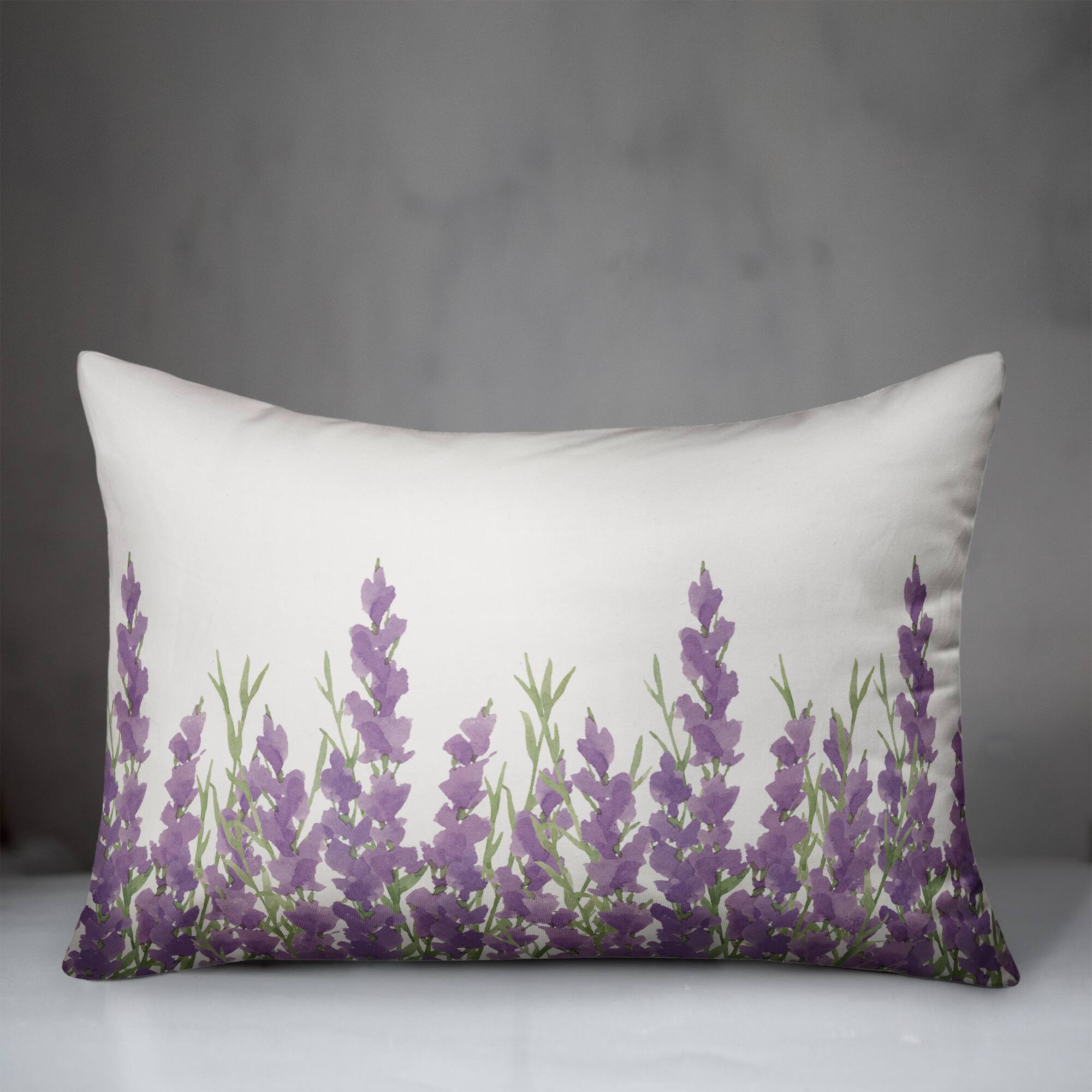 Bloom Where Planted Pattern 14" x 20" Throw Pillow