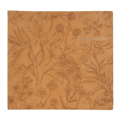 12" x 12" Brown Embossed Mega Scrapbook Album by Recollections™ | Michaels