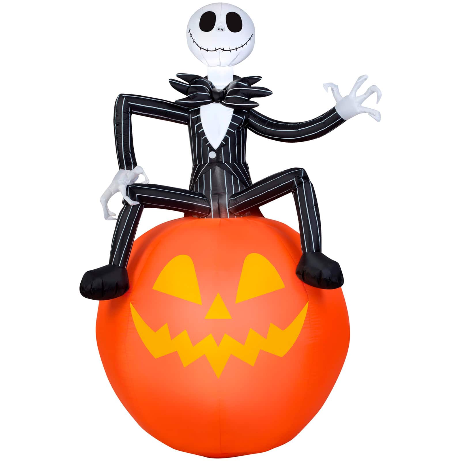 6Ft Airblown® Inflatable Nightmare Before Christmas Jack On Pumpkin By Gemmy Industries | Michaels®