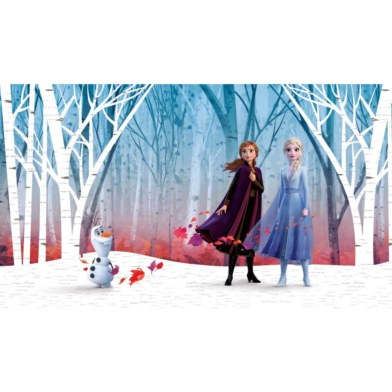 RoomMates Disney Frozen 2 Woodland Tree Peel & Stick Wallpaper Mural