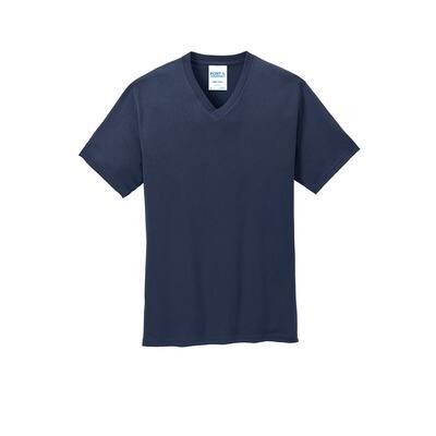 Port & Company® Men's Core Cotton V-Neck T-Shirt | Michaels
