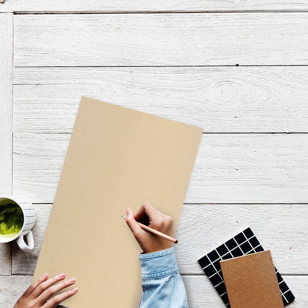 JAM Paper Recycled Legal Parchment Paper, 100 Sheets