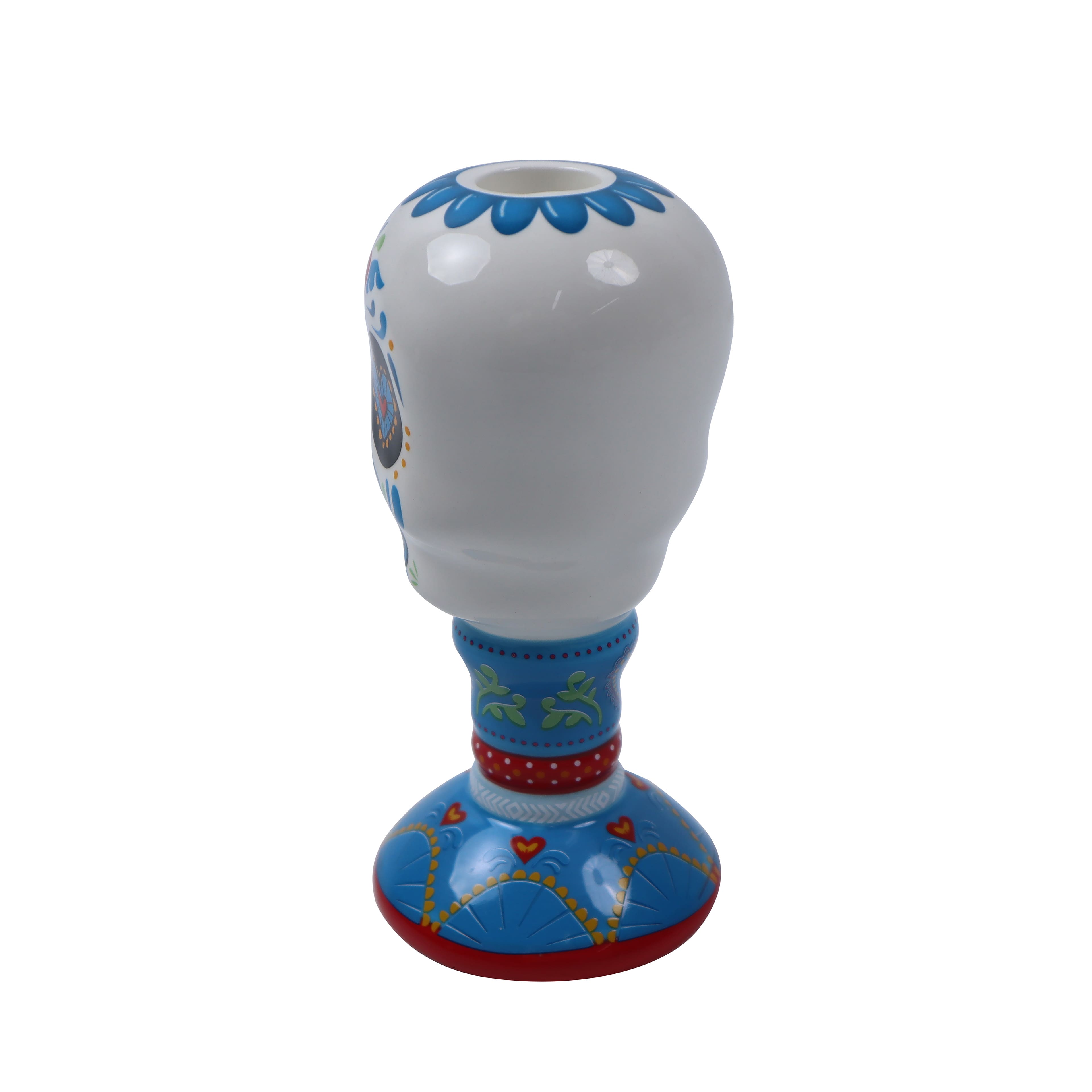 Assorted 6" Sugar Skull Candle Holder by Ashland®, 1pc.