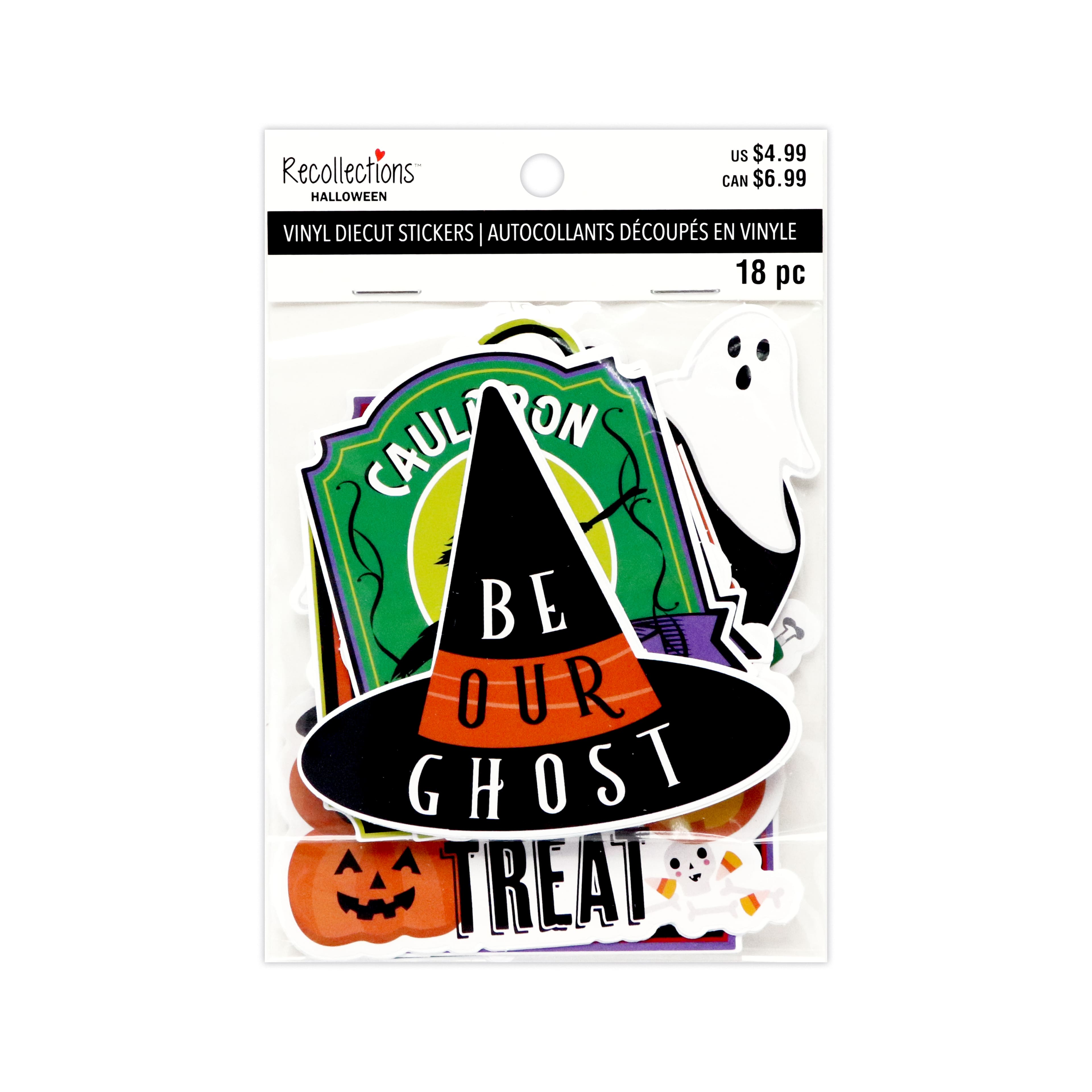 Trick-or-Treat Vinyl Die-Cut Stickers by Recollections&#x2122;