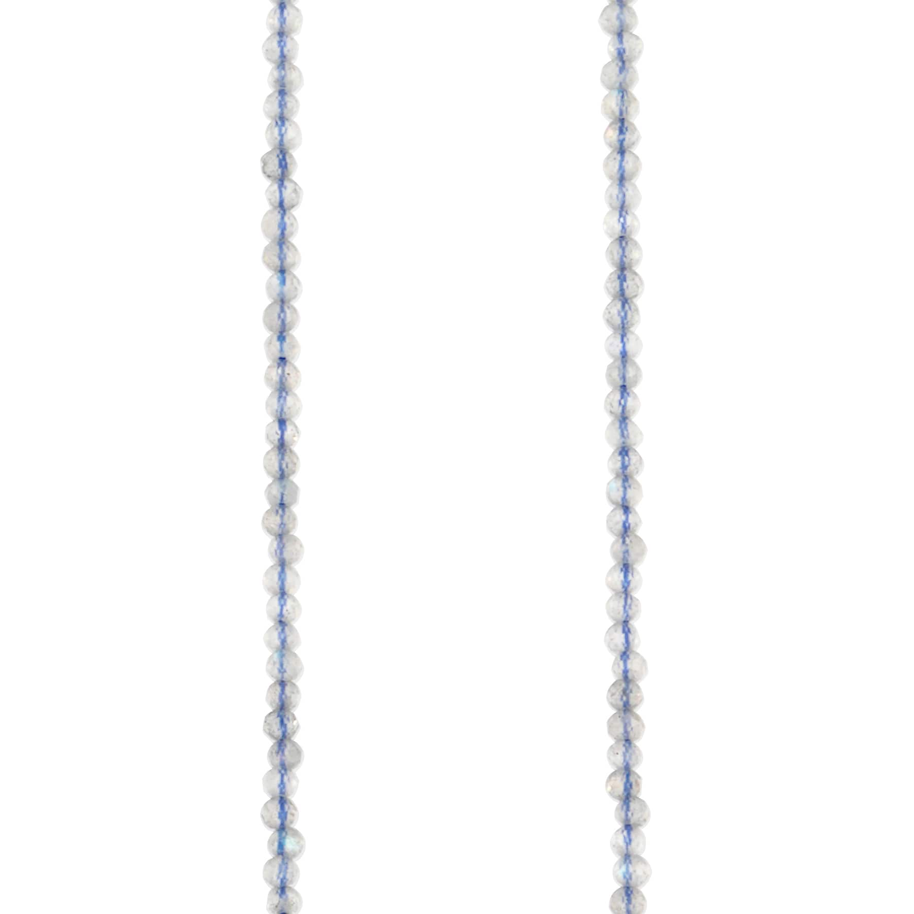 12 Pack: Faceted Labradorite Round Beads, 2mm by Bead Landing™