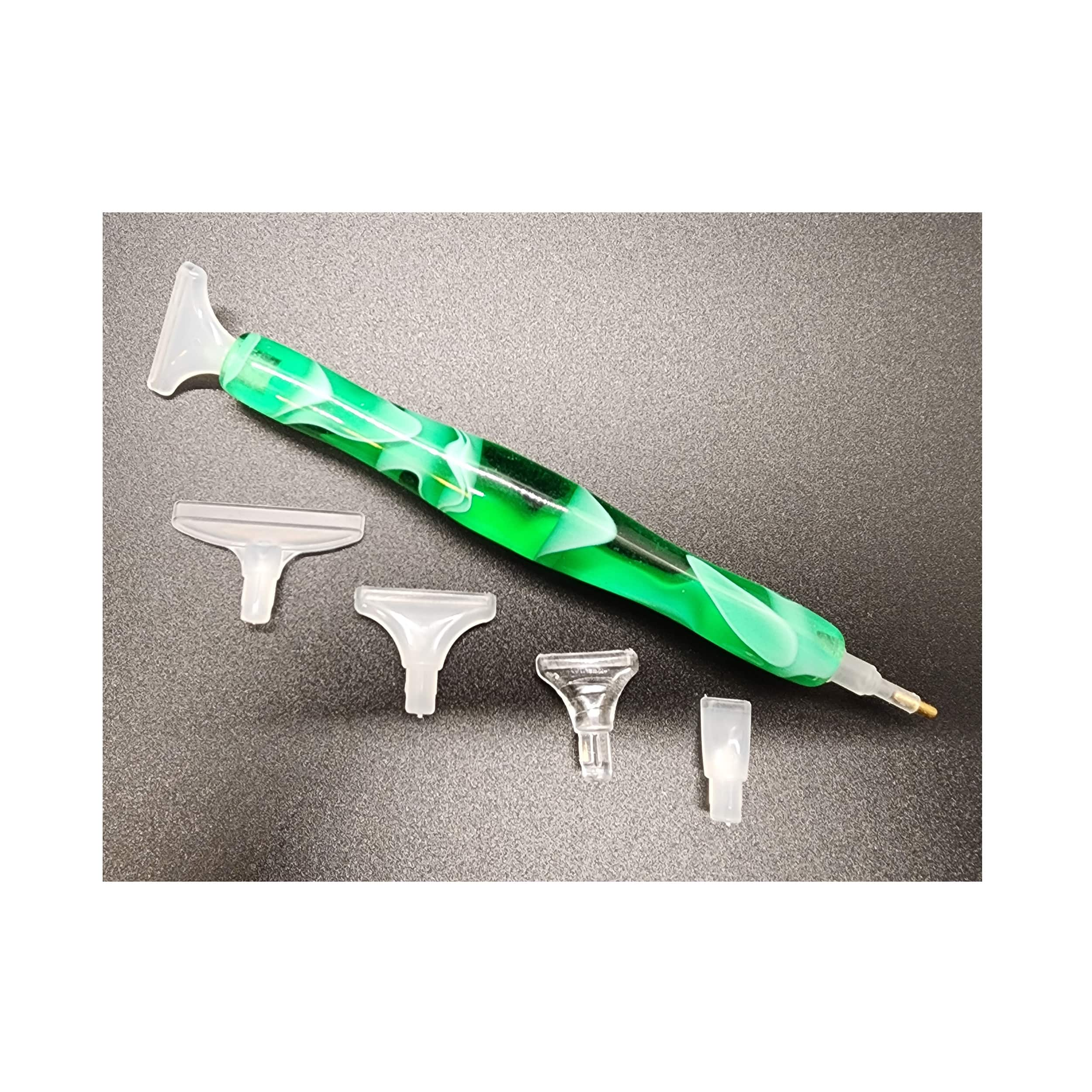 Sparkly Selections Green Acrylic Placement Pen Set