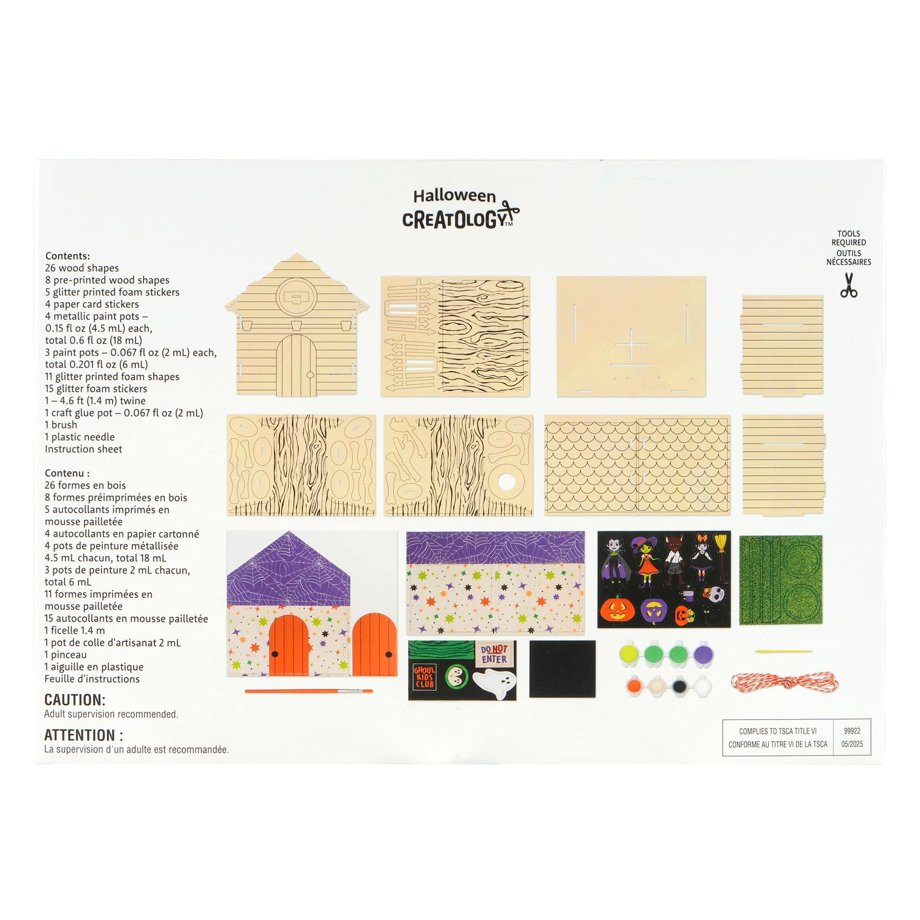 3D Wood Haunted Tree House Craft Kit by Creatology™