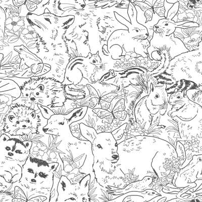 RoomMates Woodland Sketch Peel & Stick Wallpaper | Michaels