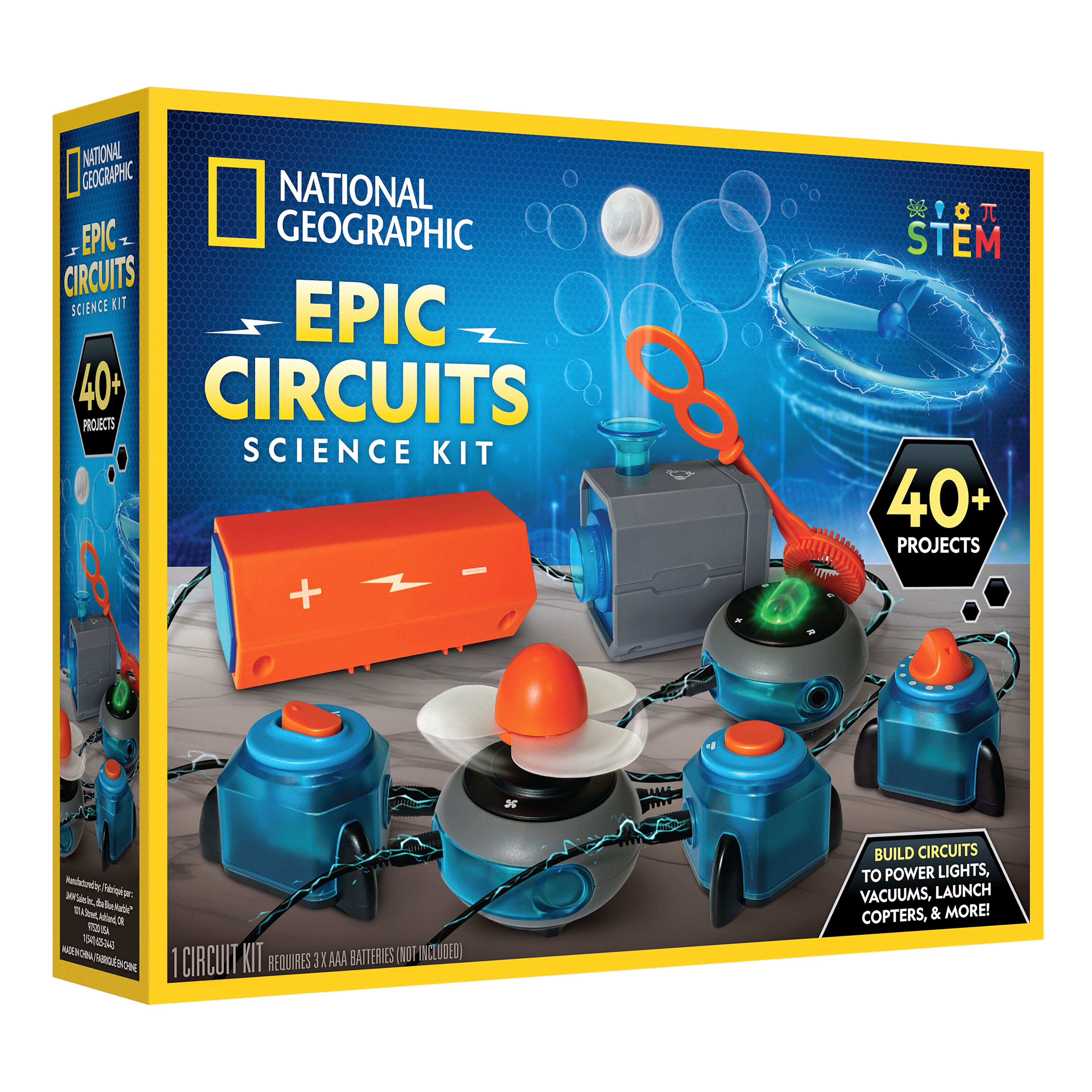 National Geographic&#x2122; Epic Circuits Science Kit