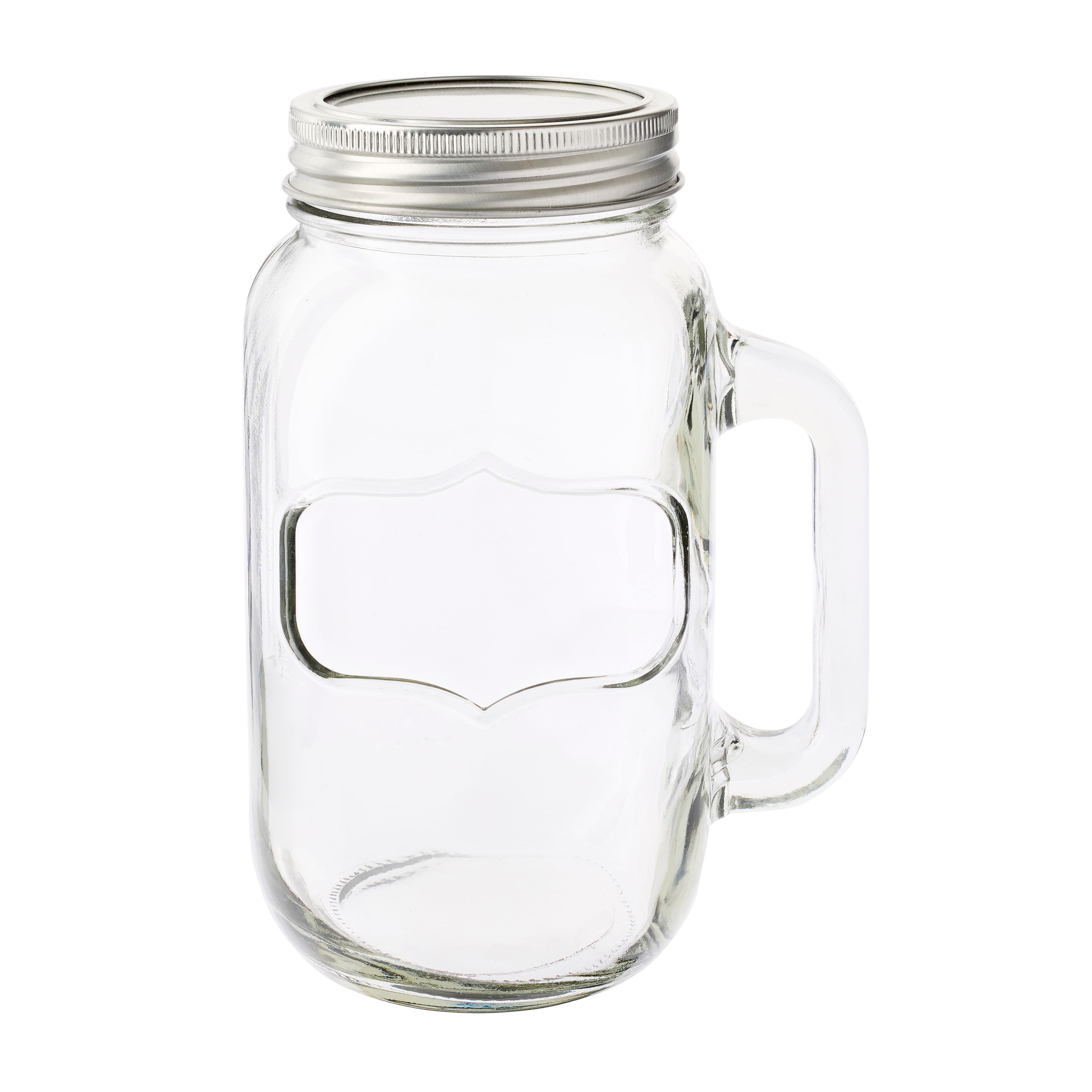 8 Pack: Quart Mason Jar Mug with Lid by Ashland&#xAE;