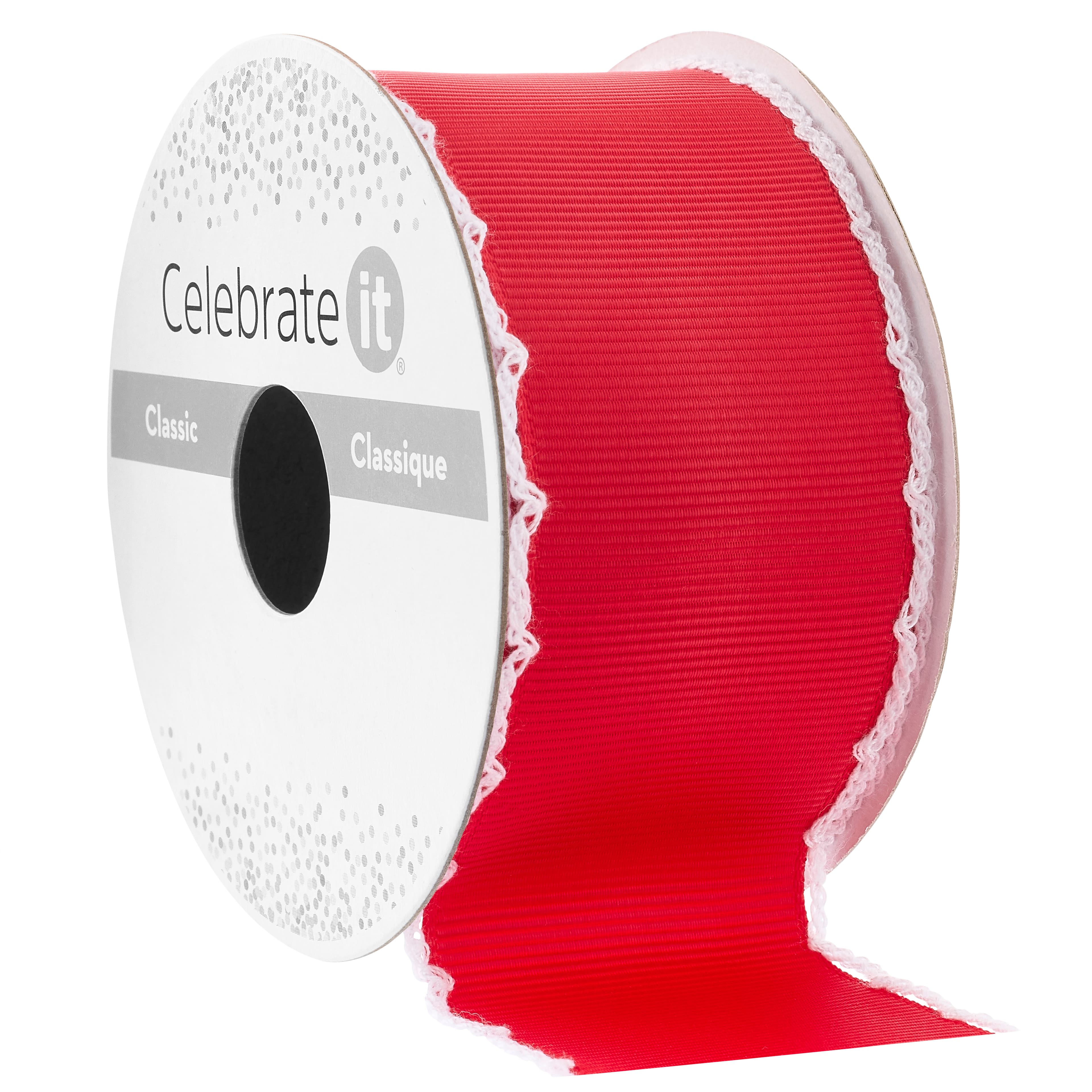 1.5&#x22; x 3yd. Grosgrain Stitched Edge Solid Ribbon by Celebrate It&#x2122; Classic
