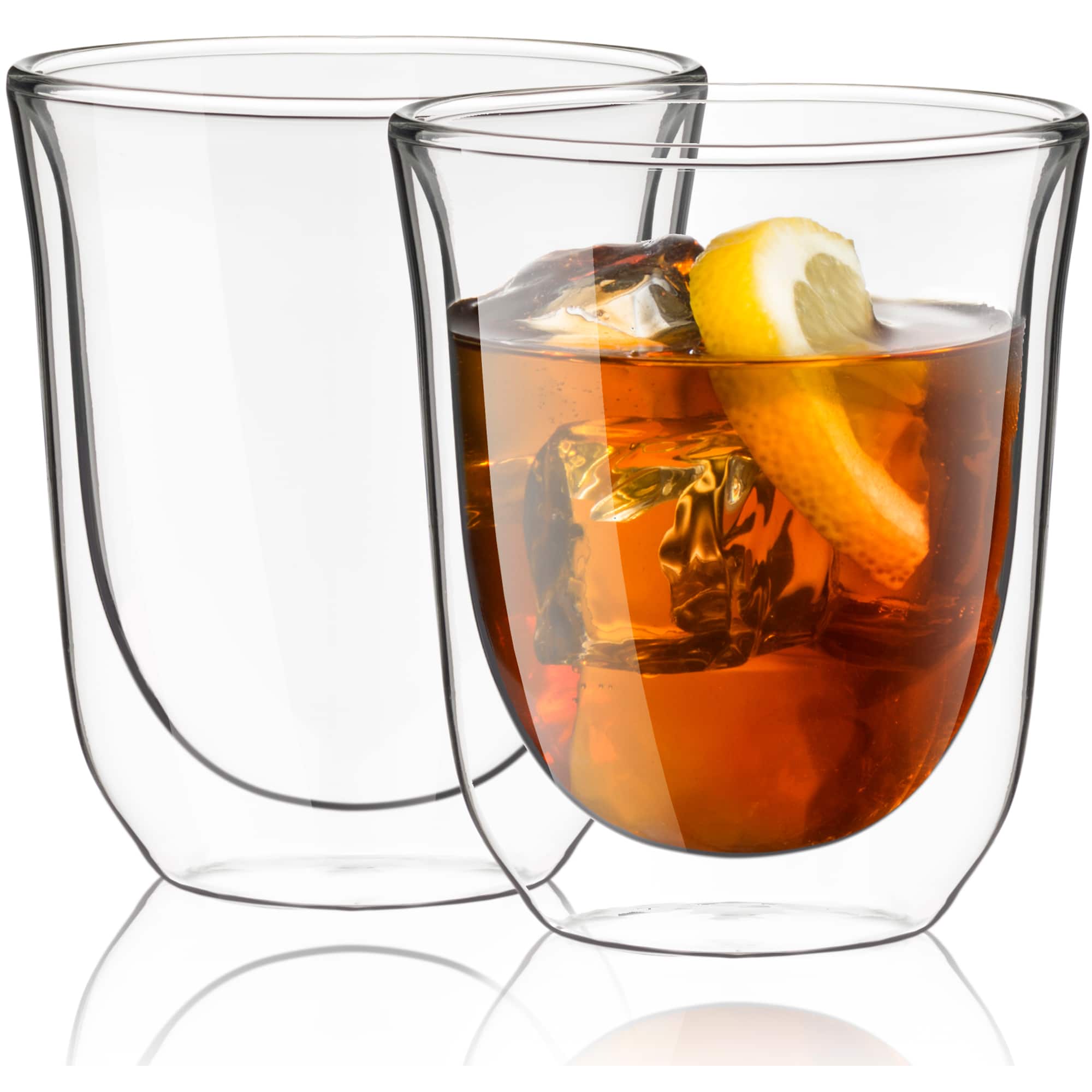 JoyJolt® Levitea Double Wall Insulated Glasses, 2ct.