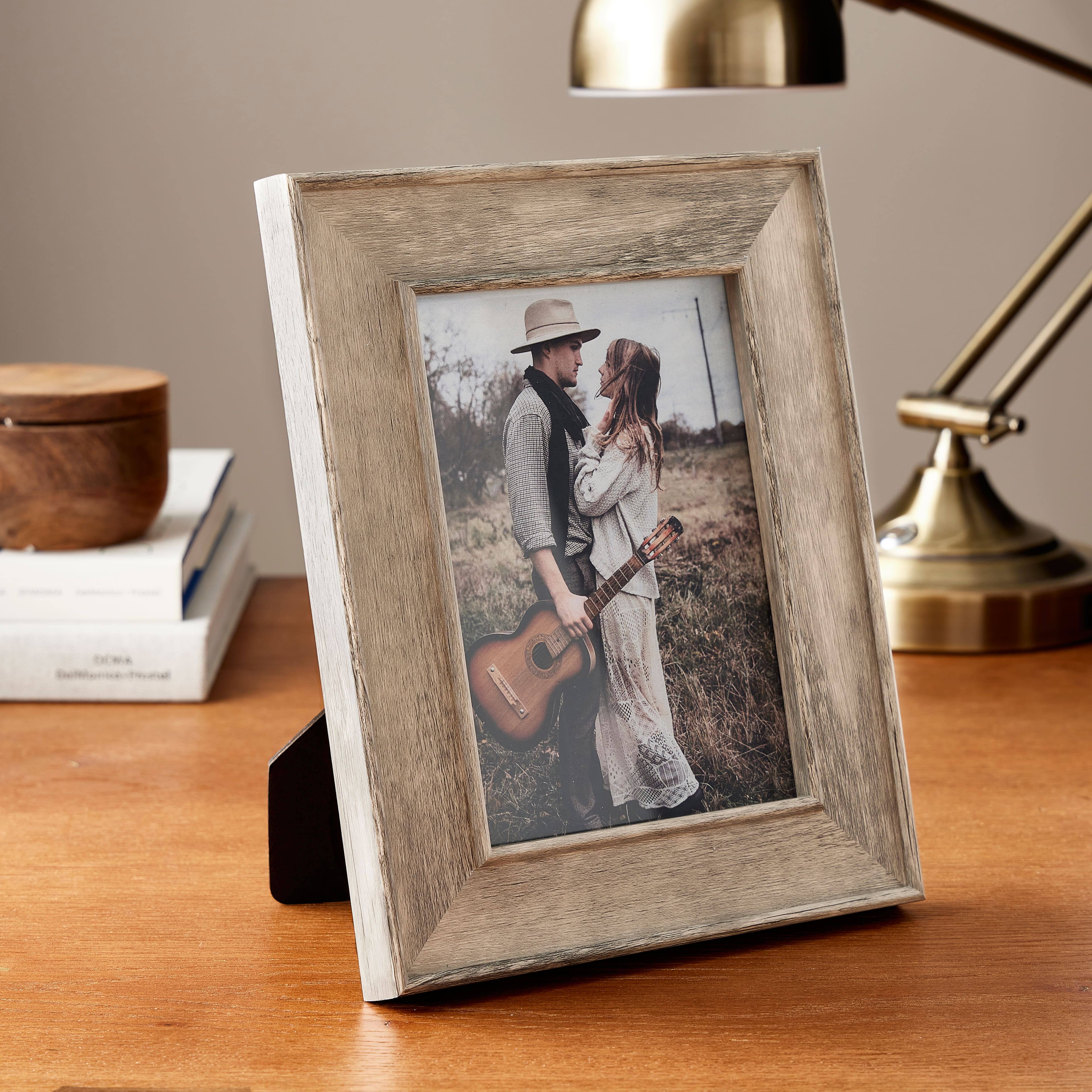 Expressions&#x2122; Light Gray Wood Grain Frame by Studio D&#xE9;cor&#xAE;