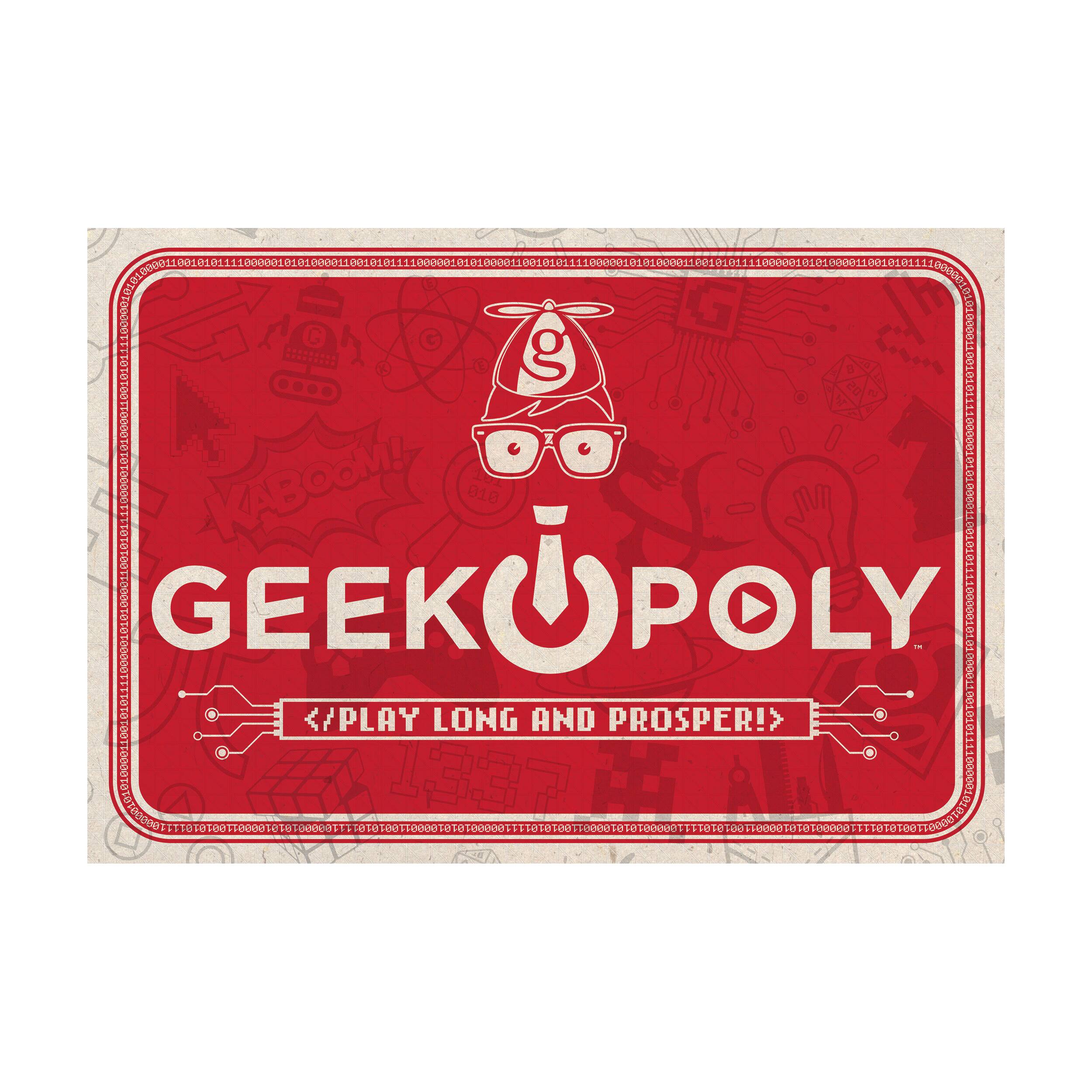 Geek-Opoly&#x2122; Board Game