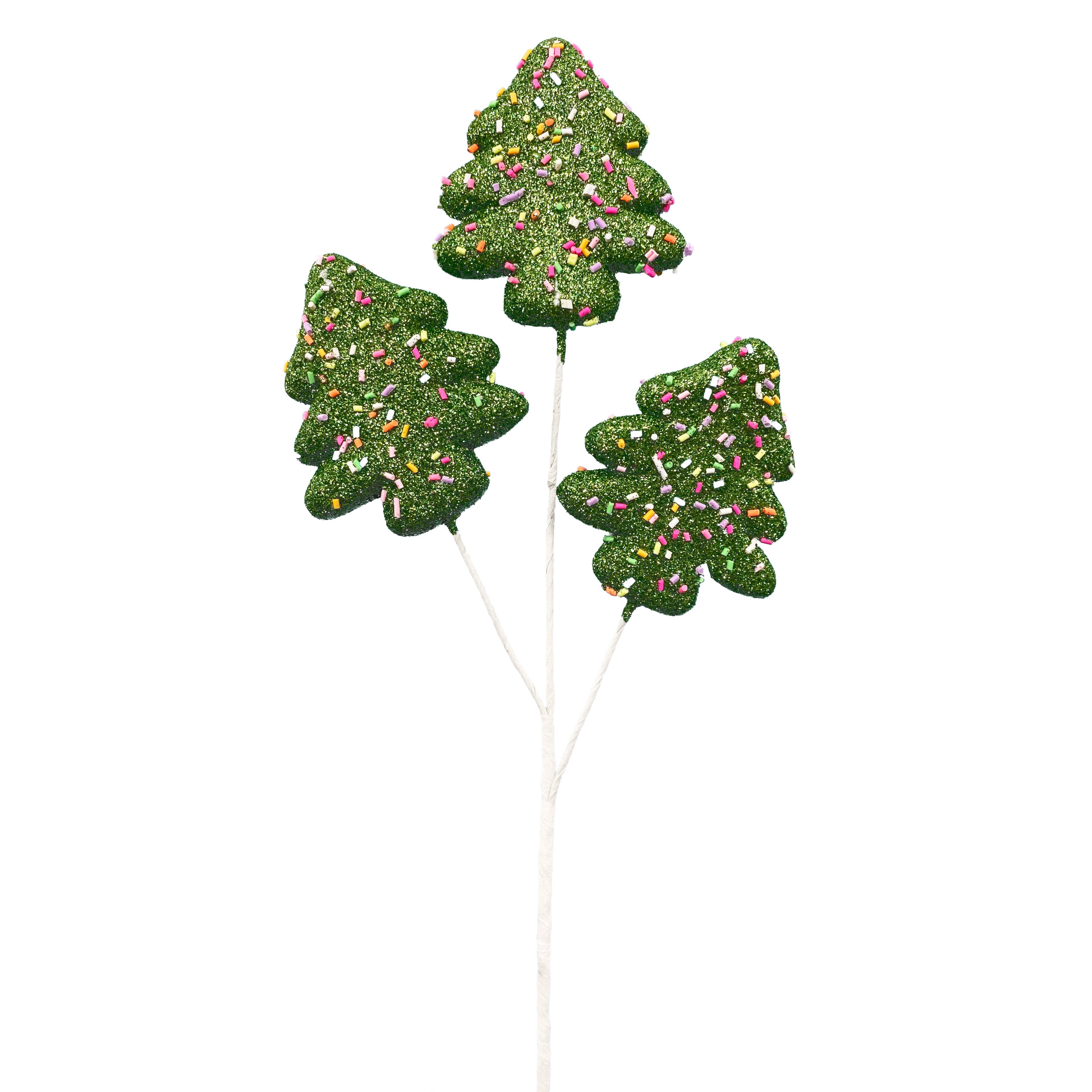 Tige de sapins de No&#xEB;l avec nonpareilles de 30,5&#xA0;cm d&#x2019;Ashland