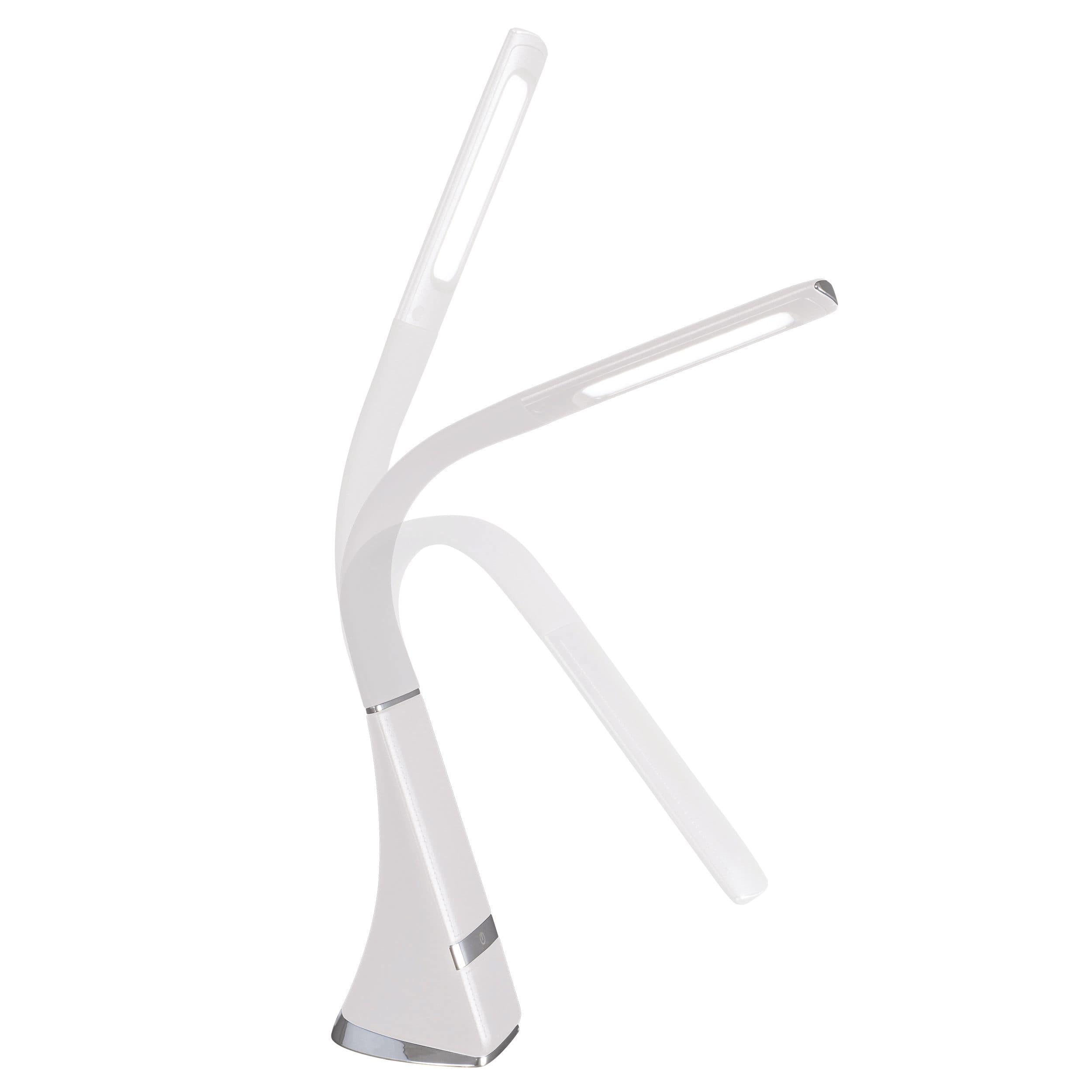 OttLite 16.5" White LED Craft Anywhere Rechargeable Desk Lamp