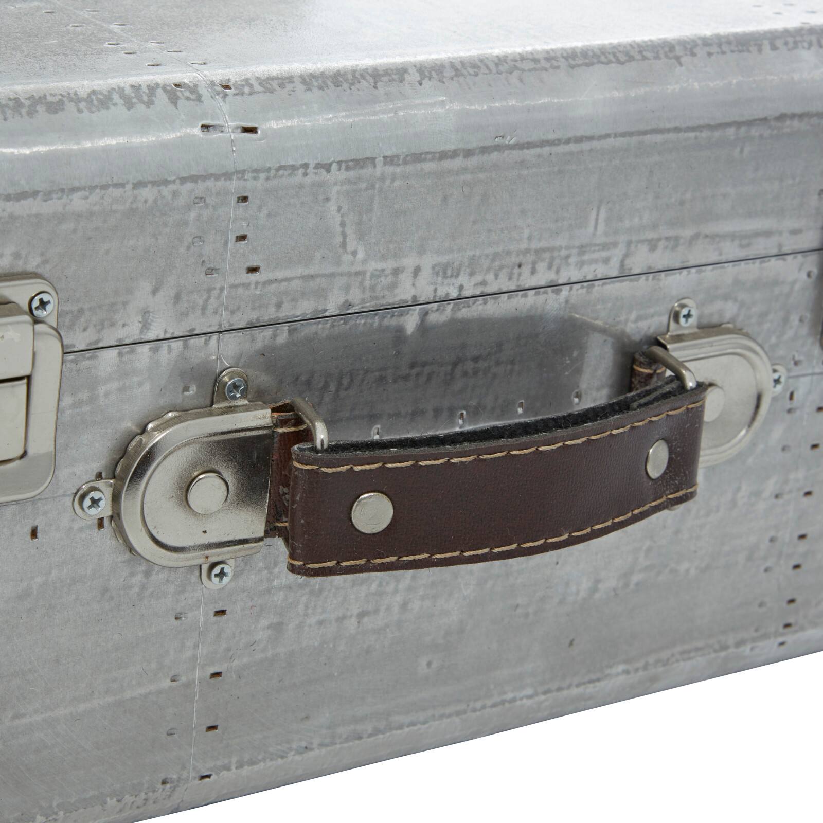 Silver Wood &#x26; Metal Farmhouse Box Set