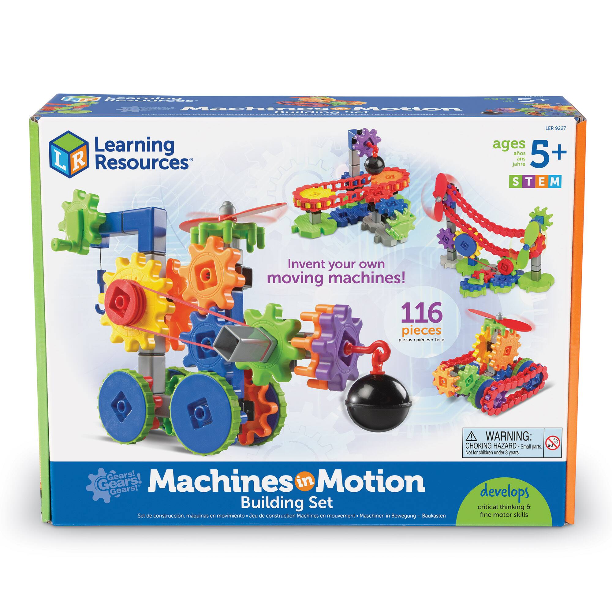 Learning Resources Gears! Gears! Gears! Machines In Motion