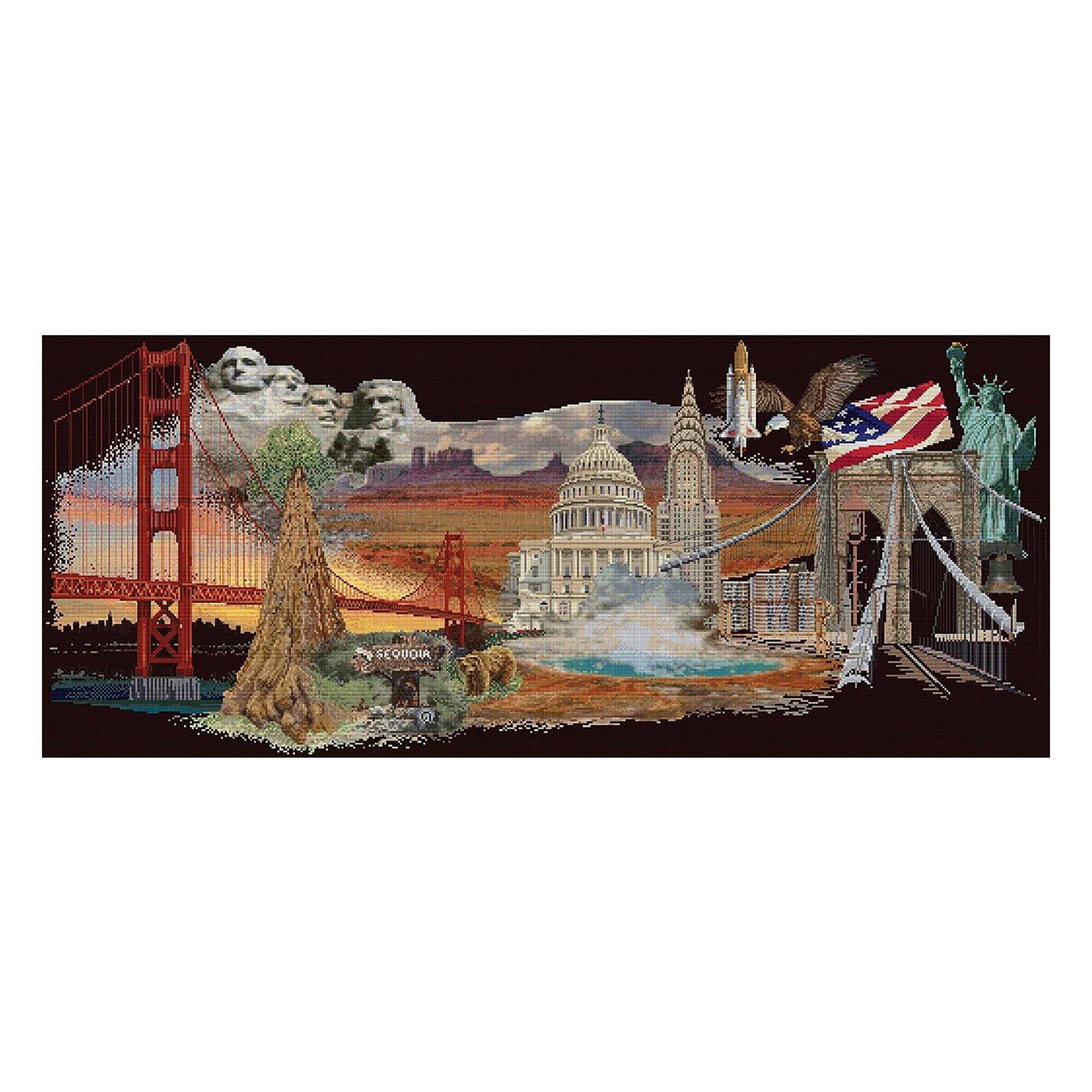 Thea Gouverneur America Cross Stitch Kit