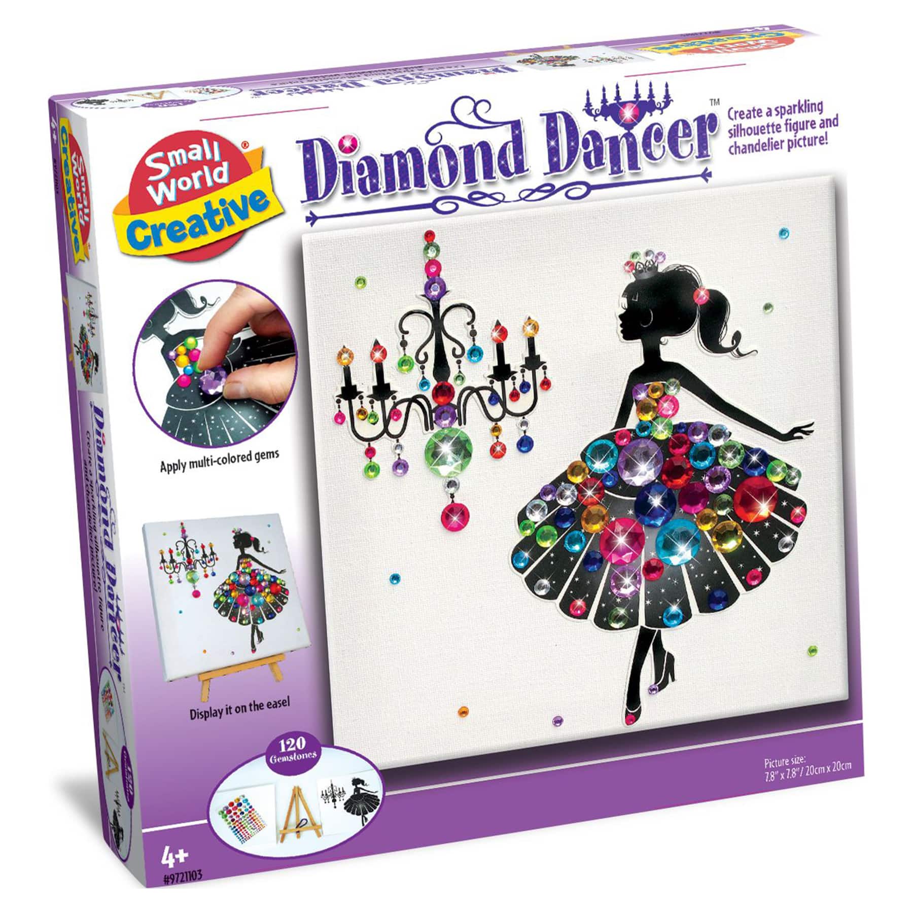 Small World Toys Diamond Dancer Gem Art DIY Kit