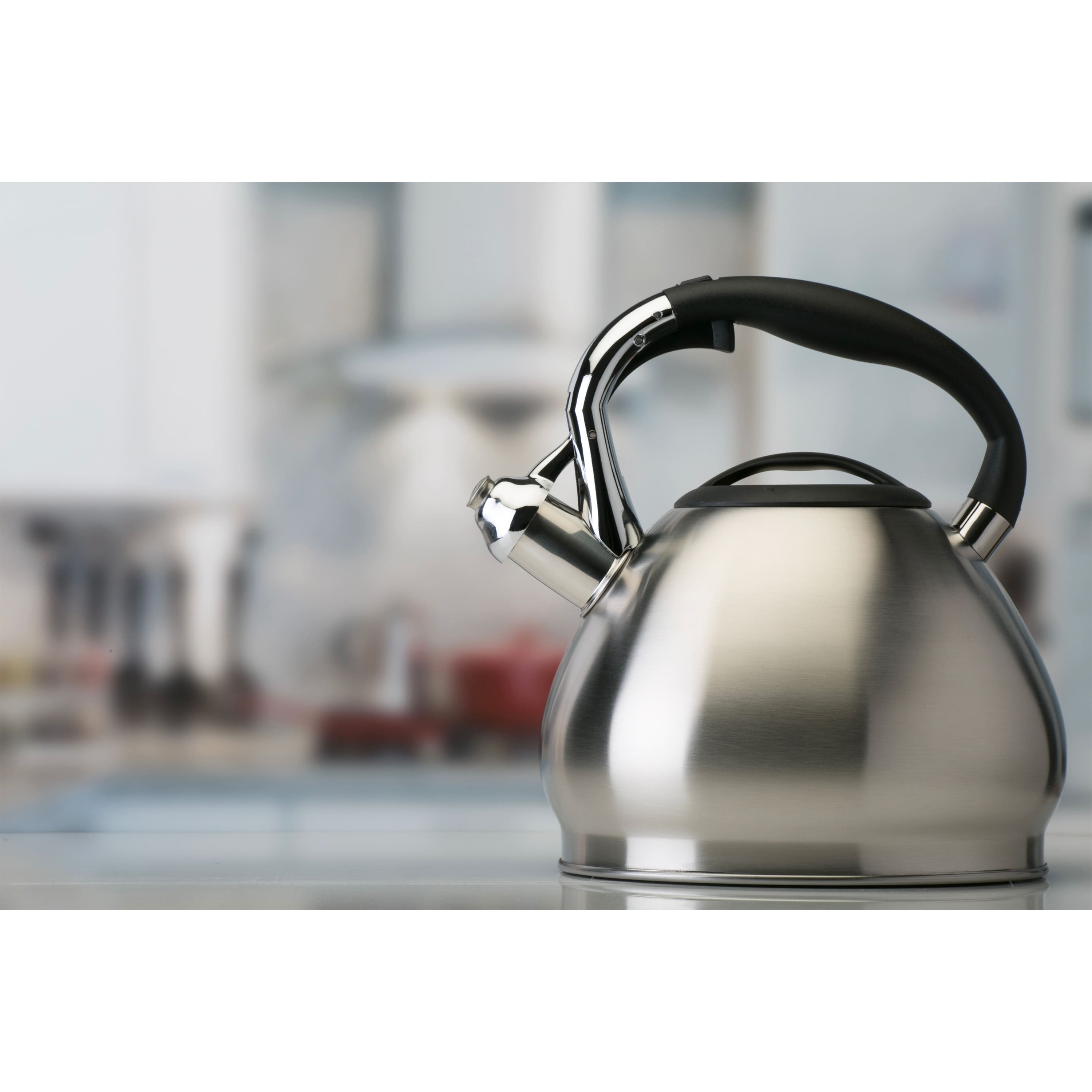 3.4 QT Stove Top Tea Kettle Whistling Water Boiling Tea Pot