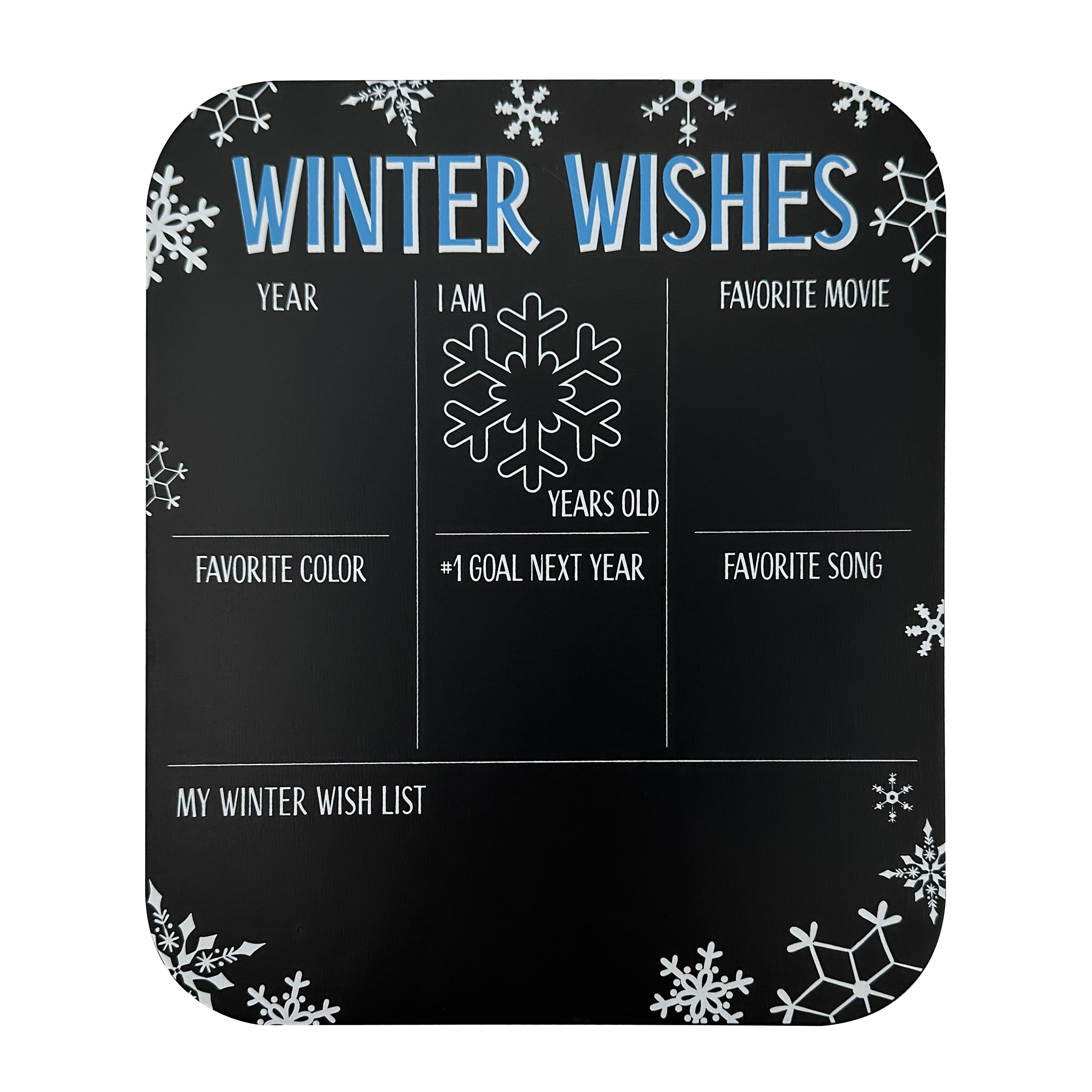 Winter Wishes Chalkboard by Creatology&#x2122;