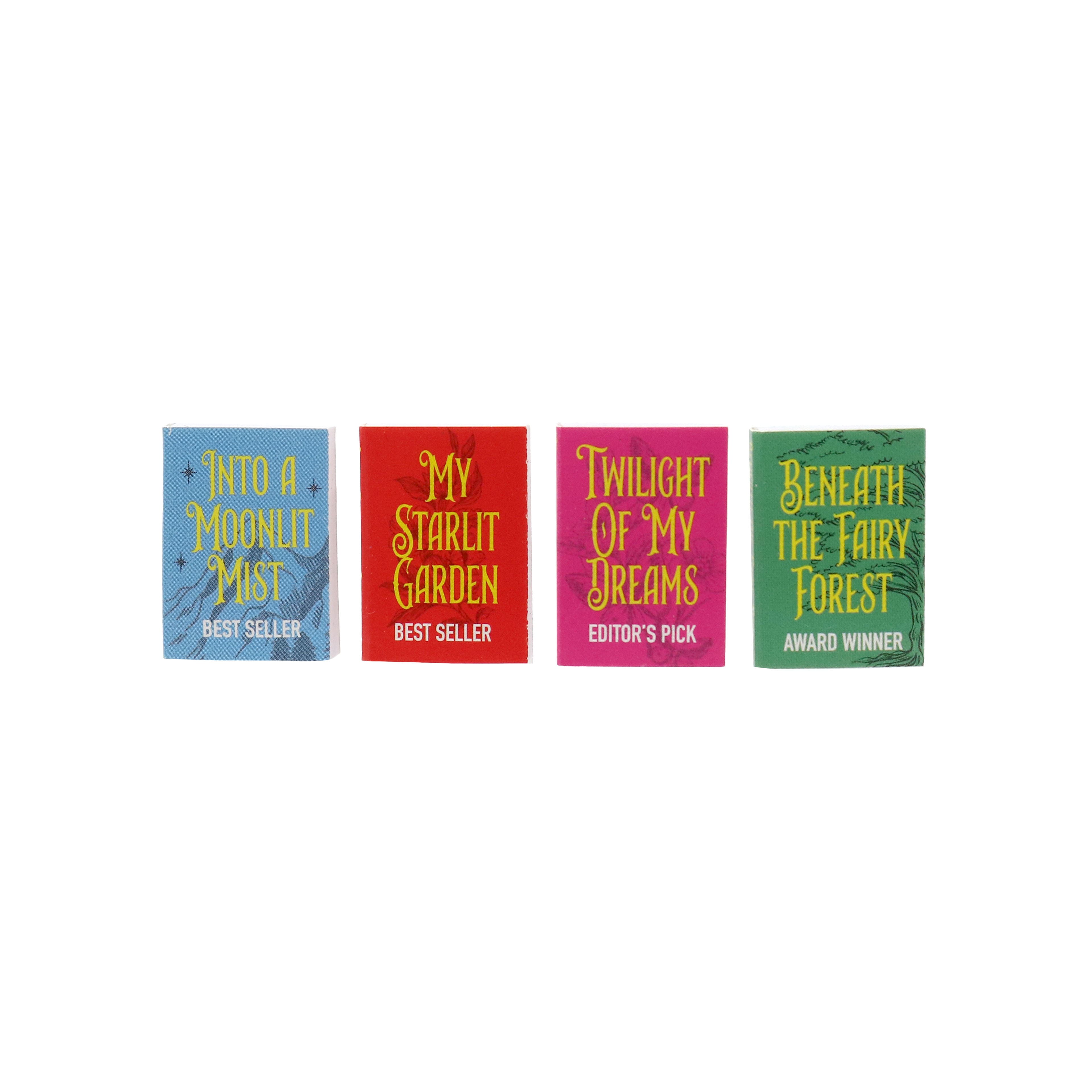 Miniature Colorful Books Set by Make Market&#xAE;