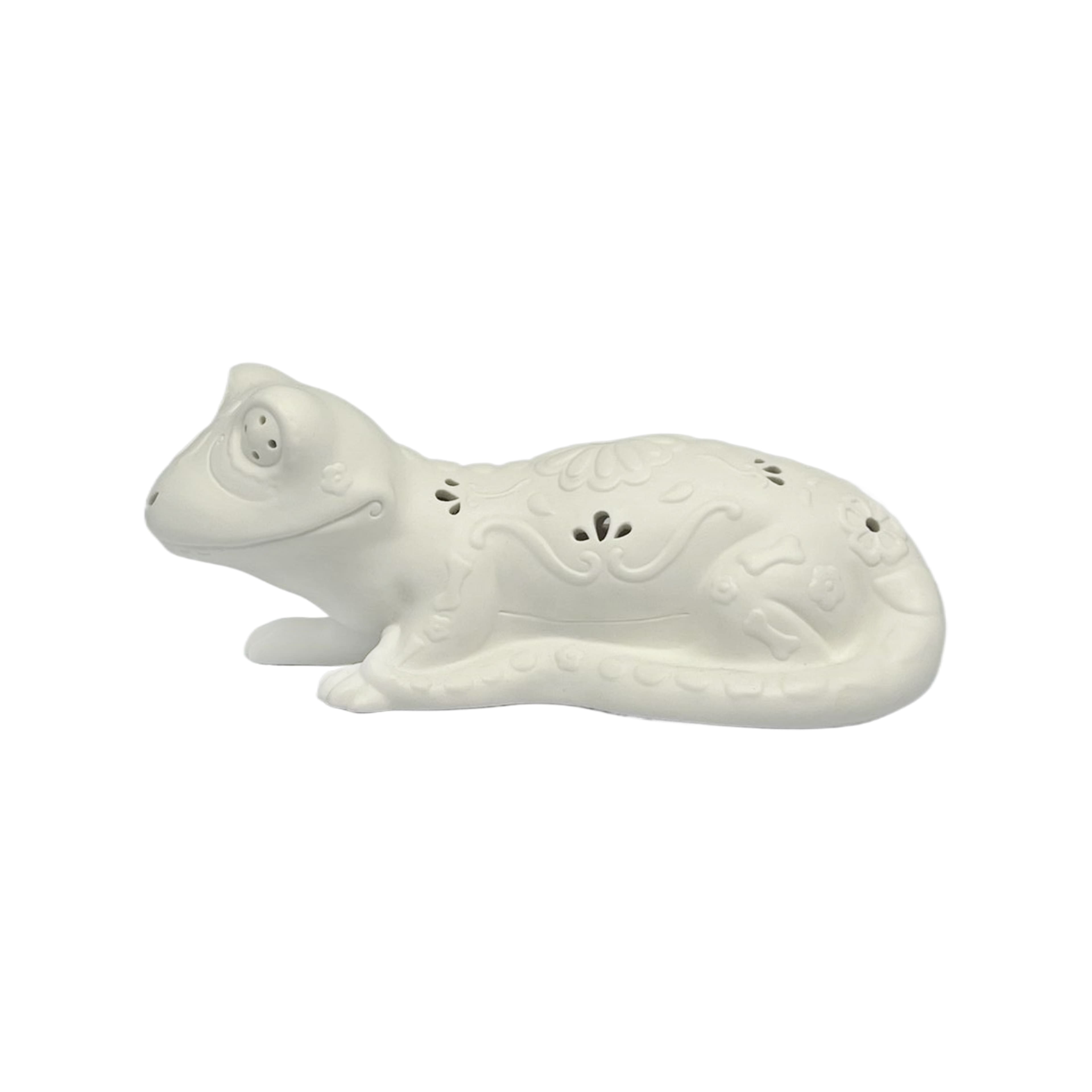 8.75&#x22; DIY LED Gecko Ceramic D&#xE9;cor by Ashland&#xAE;