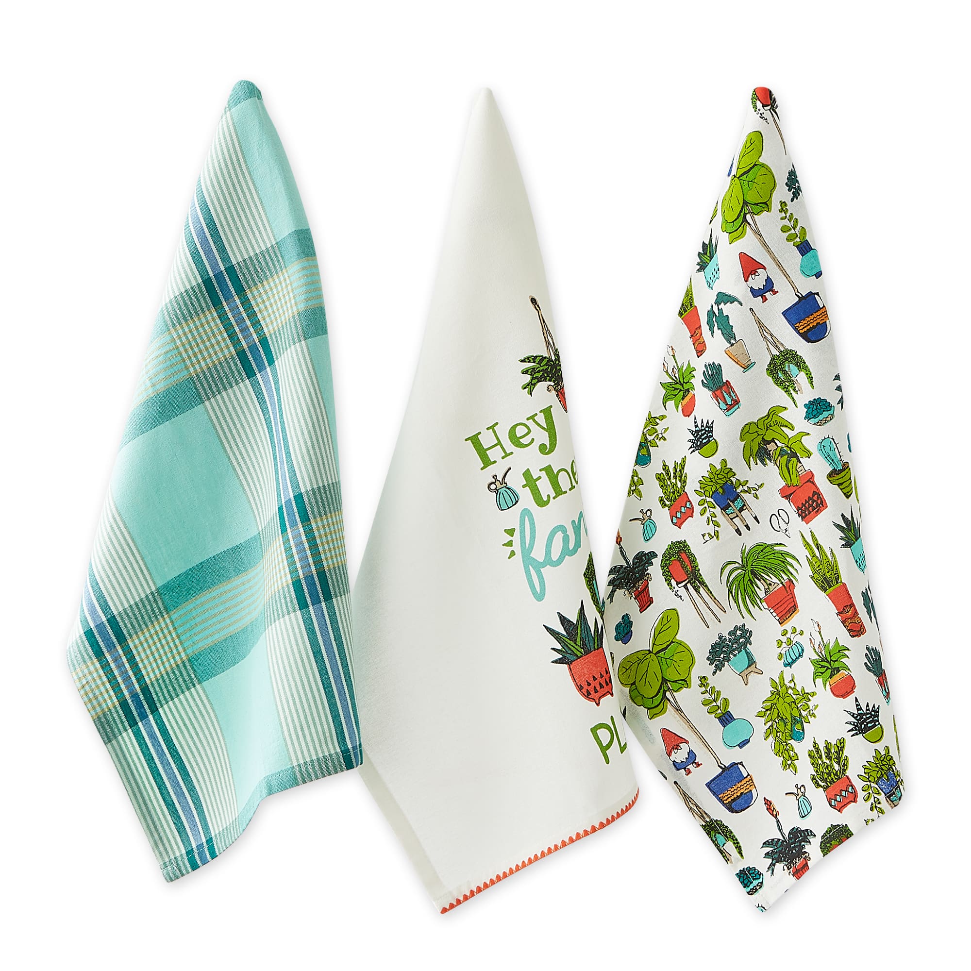 Hey There Fancy Plants Dishtowel (Set of 3)