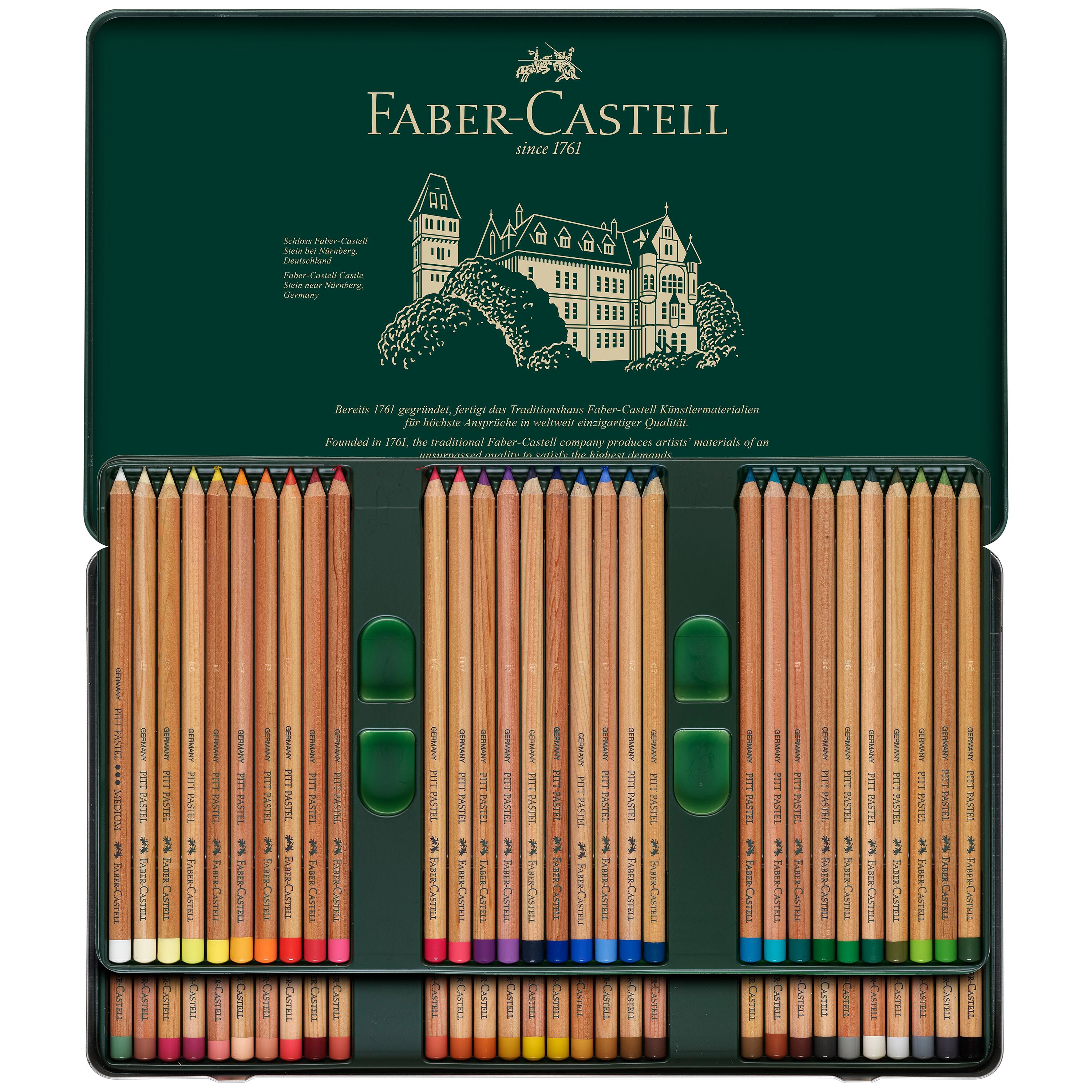 Faber-Castell Pitt 60 Color Pastel Pencil Set