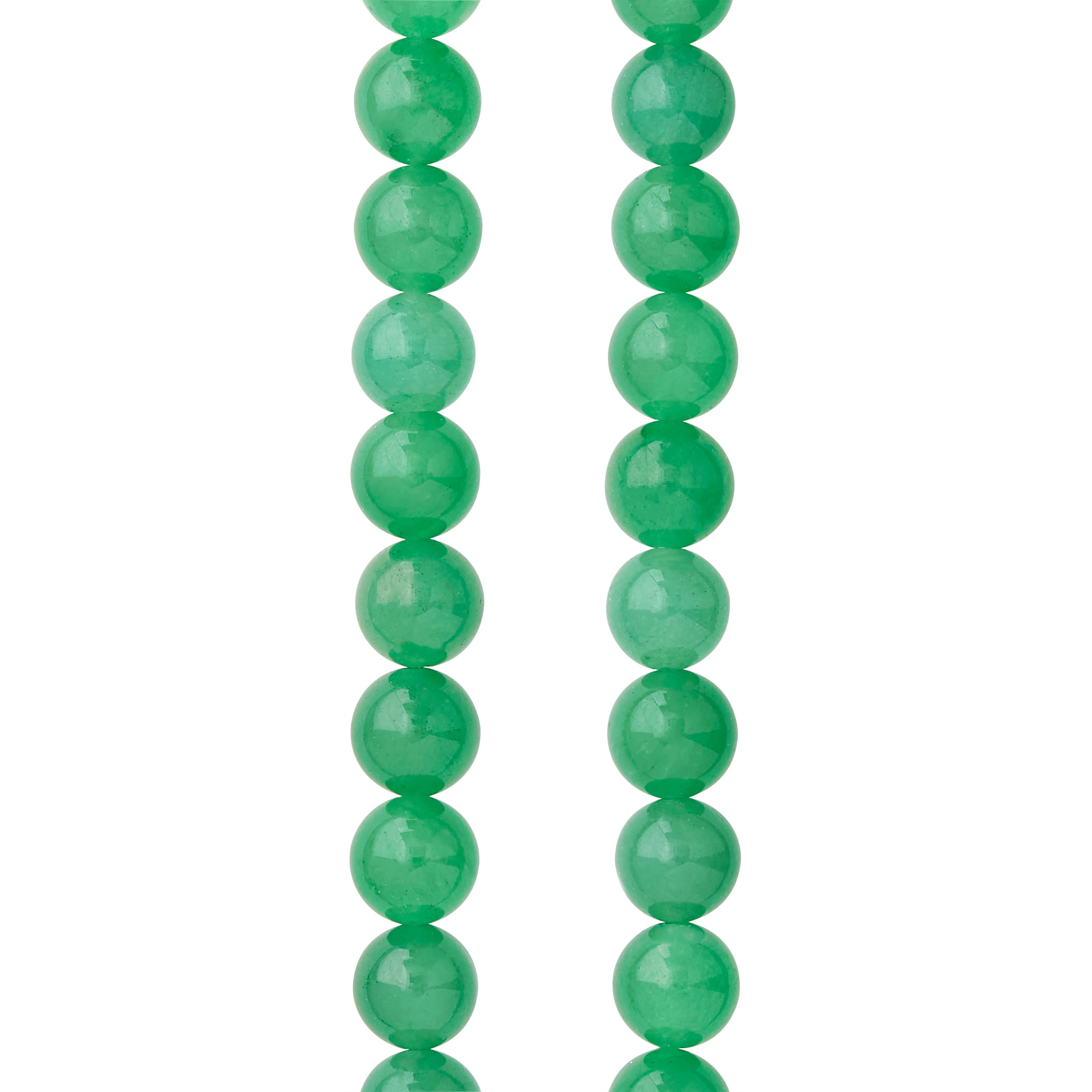 Green Aventurine Round Beads, 8mm by Bead Landing™