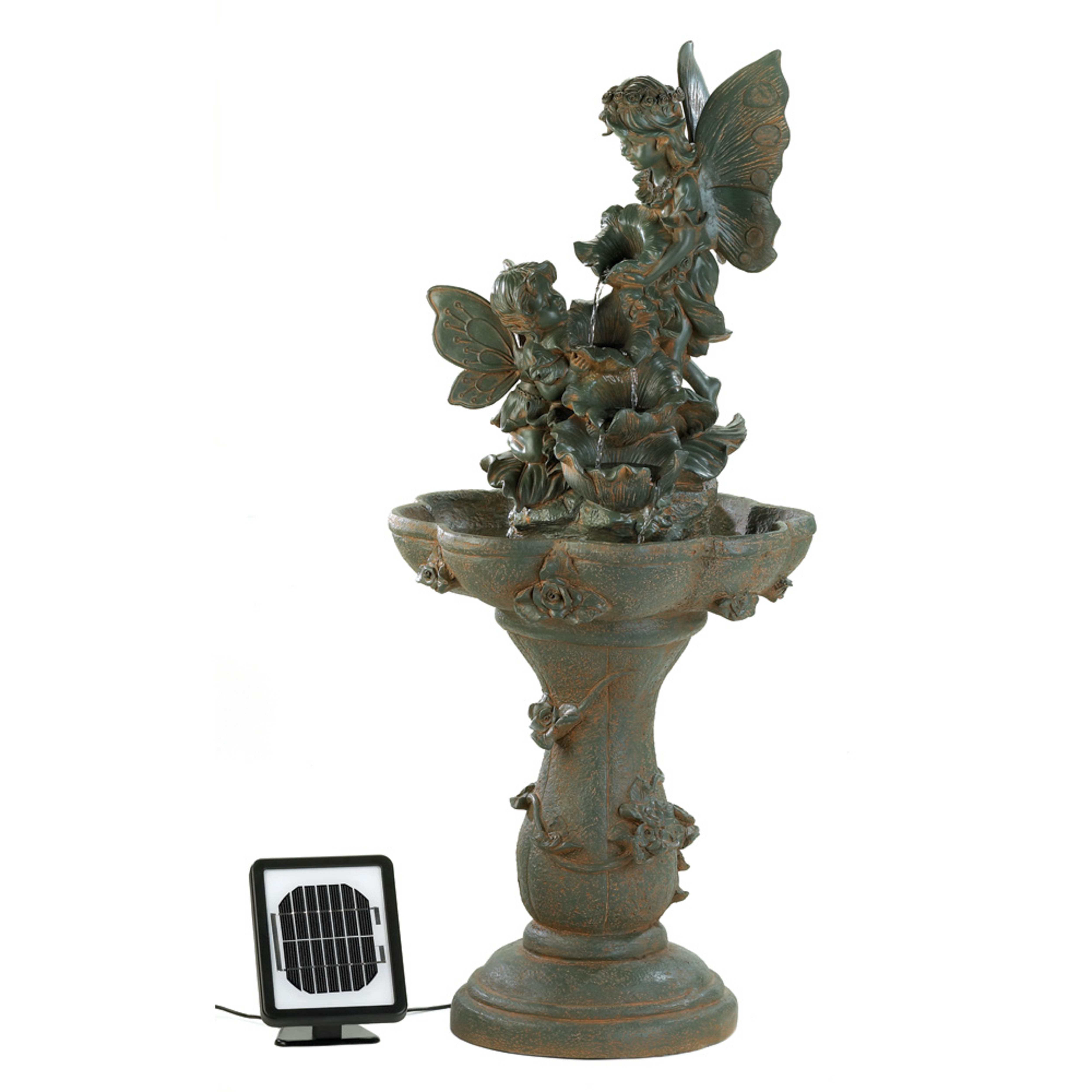 41.5&#x22; Fairy Solar Water Fountain